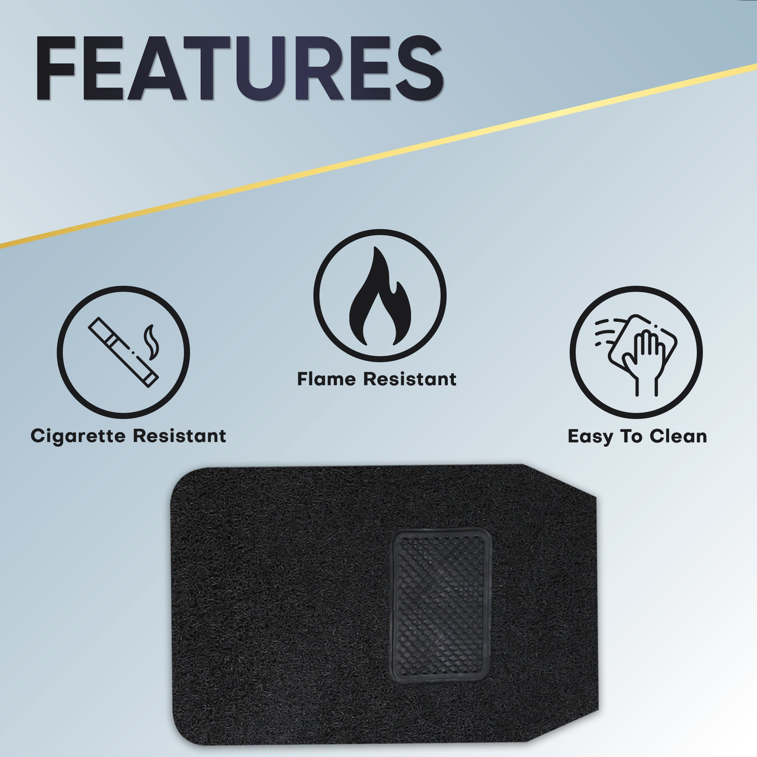 Image of GoMechanic PVC Standard Mat For Kia Sonet
