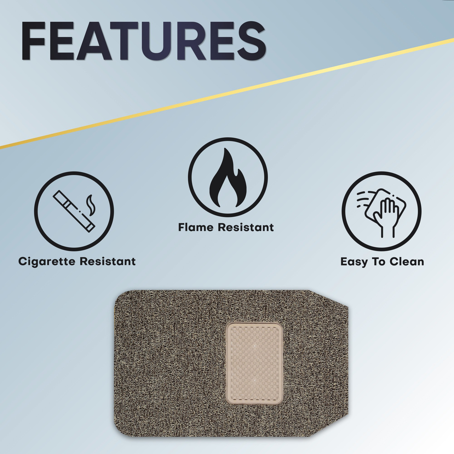 Image of GoMechanic PVC Standard Mat For Hyundai Grand i10 Nios