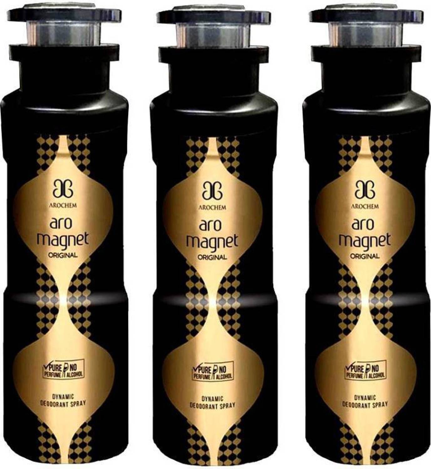 AROCHEM Aro Magnet ORIGNAL 3N X 200ml Deodorant Spray - For Boys