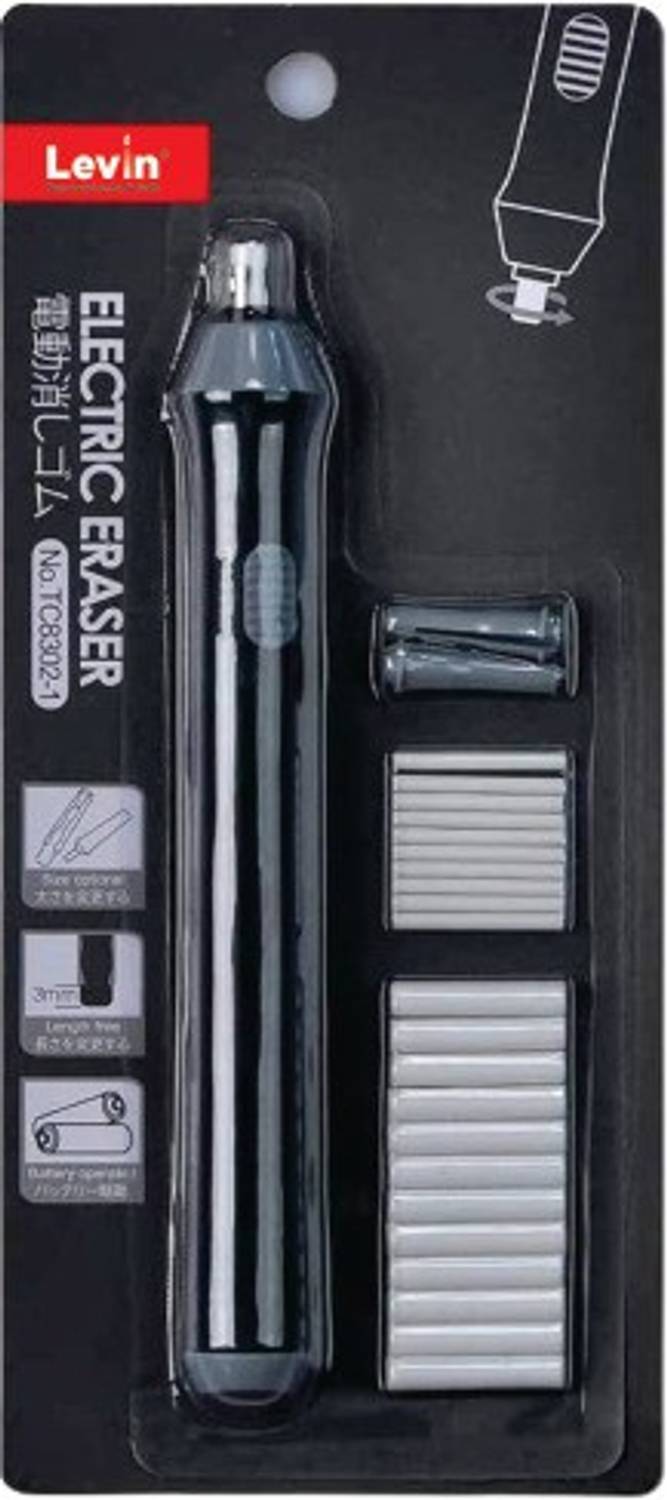 Levin Electric Eraser Kit with 22 Refills - Image 2