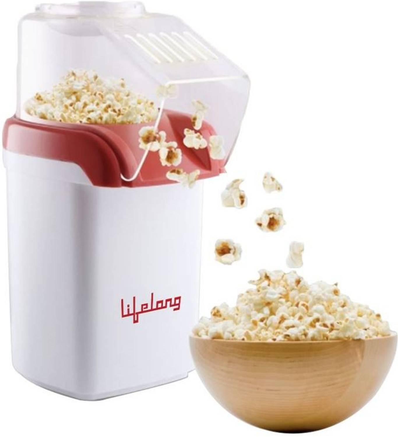 Lifelong Movie Night Combo - OTT Subscription with Lifelong PopCorn Maker(White, Red) Rs.929 @ Flipkart