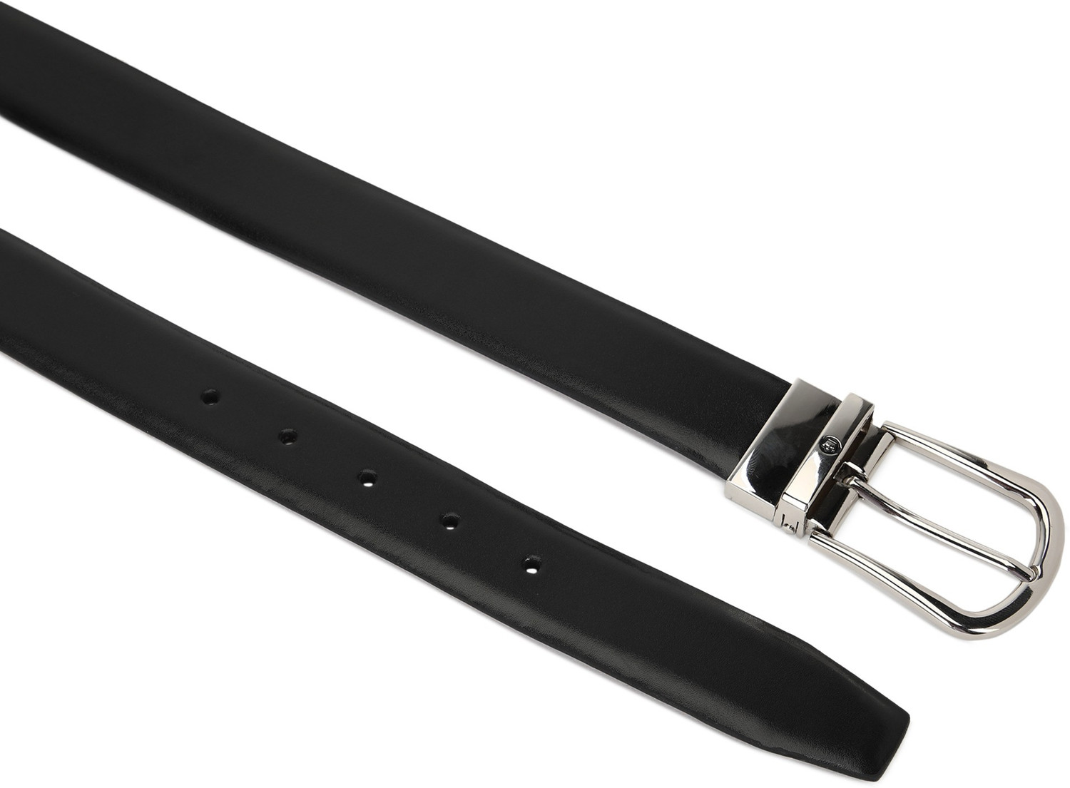 Image of LOUIS PHILIPPE Men Casual, Formal Black, Brown Genuine Leather Reversible Belt