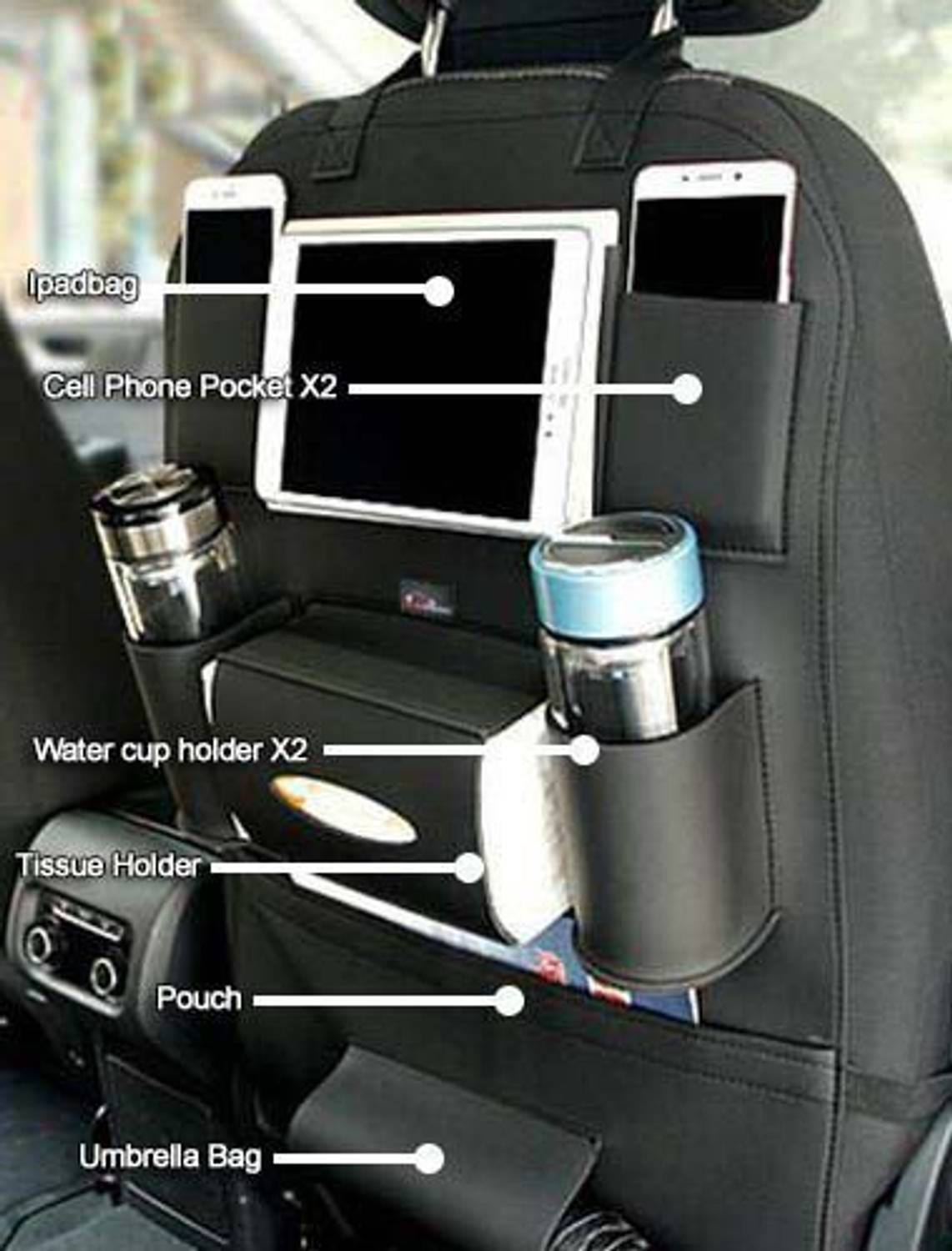amsik Car Multi Pocket