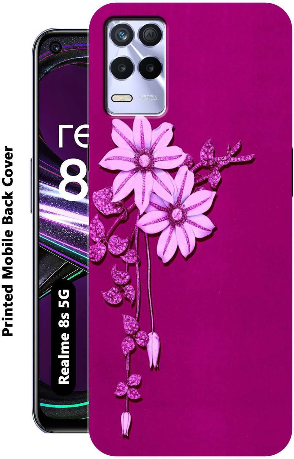 BUYMORE Back Cover for Realme 8s 5G