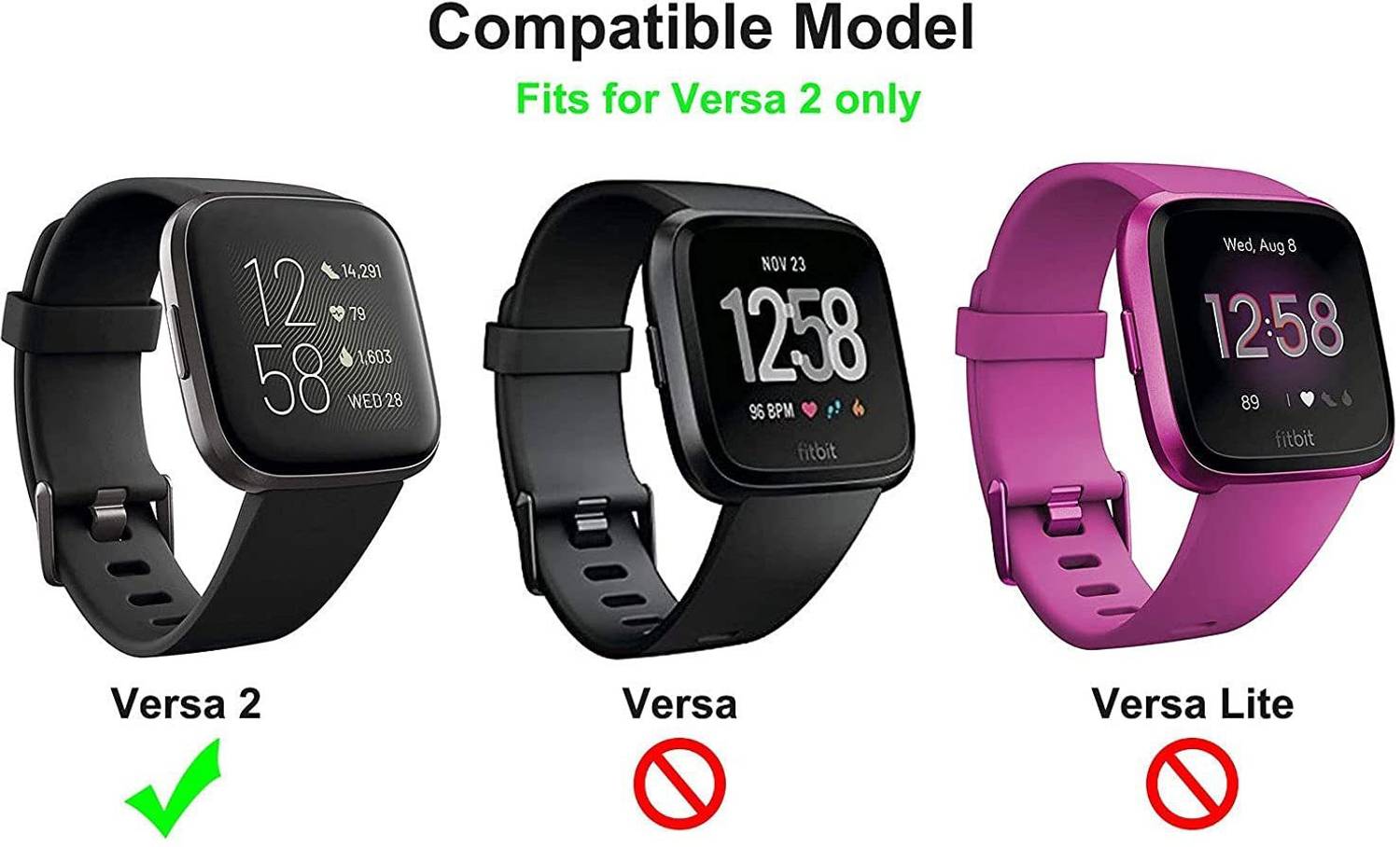 housemate Charger for Fitbit Versa 2, 3Ft - Image 2