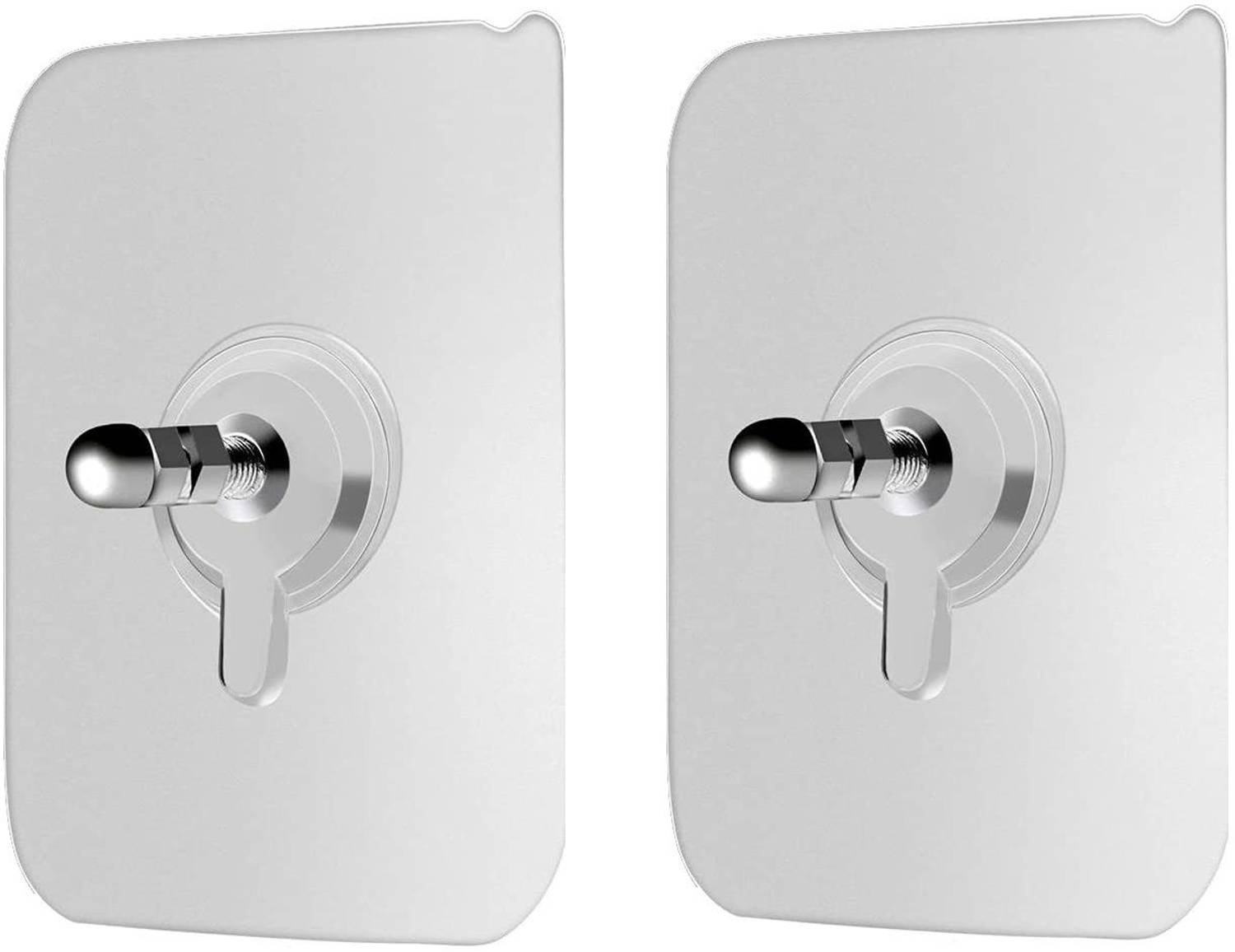 AJB Adhesive Nails Wall Poster Non-Trace Stick Hook Hooks Heavy Duty for Hanging, Frames Photo Durable Practical Strong Screw Nail Hook 2