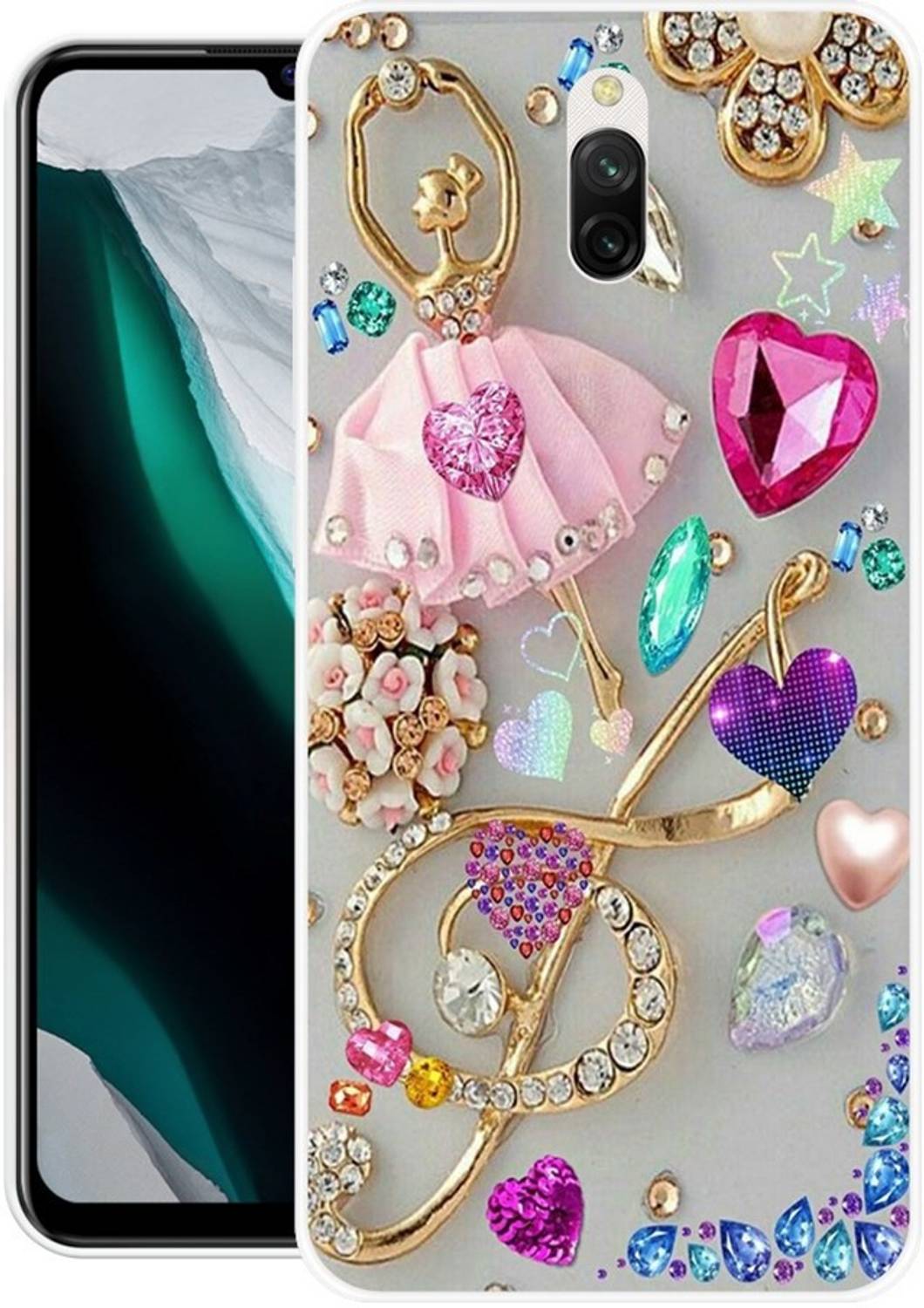 BLUEBUG Back Cover for Redmi 8A Dual