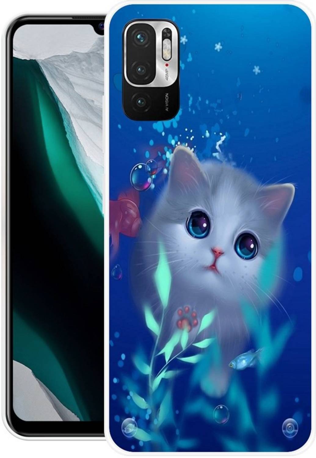 BLUEBUG Back Cover for Redmi Note 10T 5G