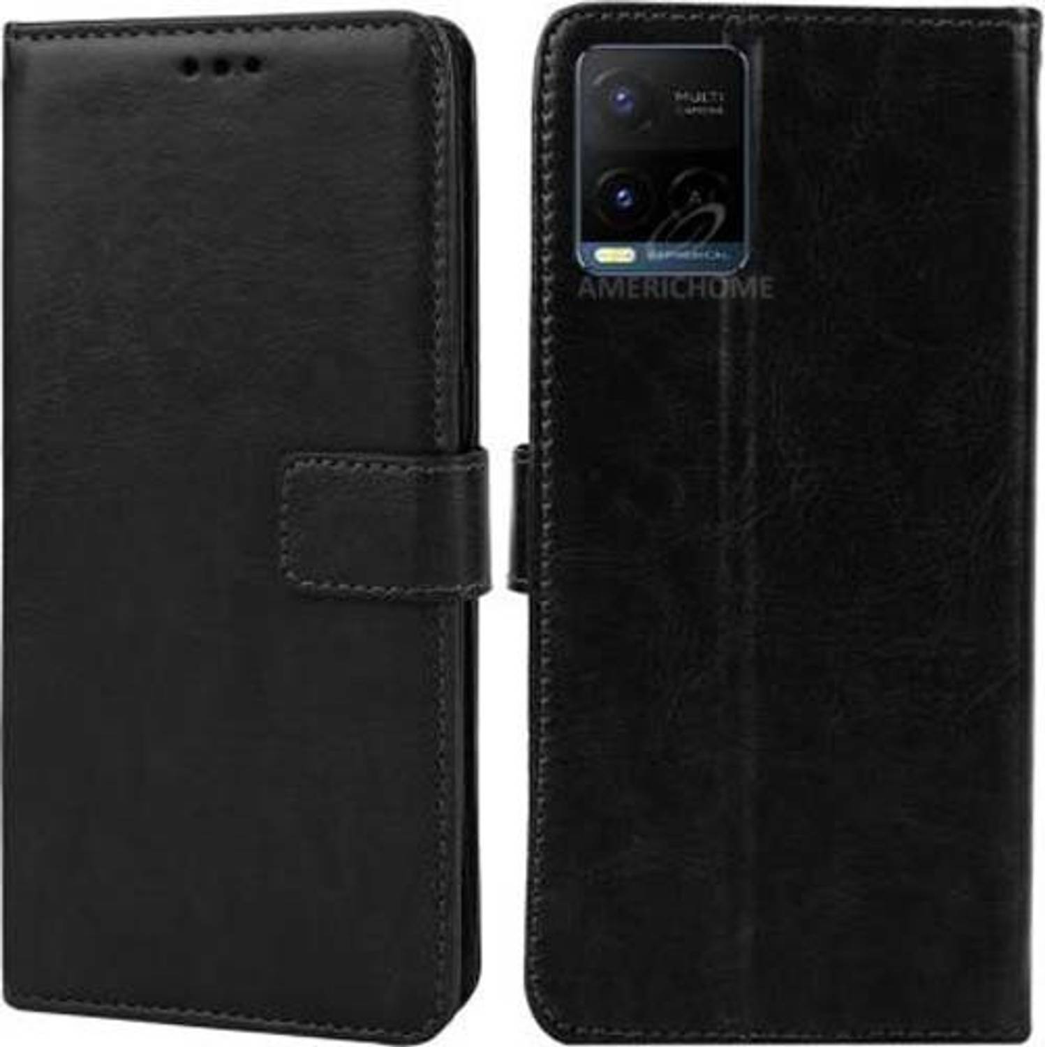 AmericHome Back Cover for Vivo Y33S, V2109, Vivo Y21 (2021), V2111