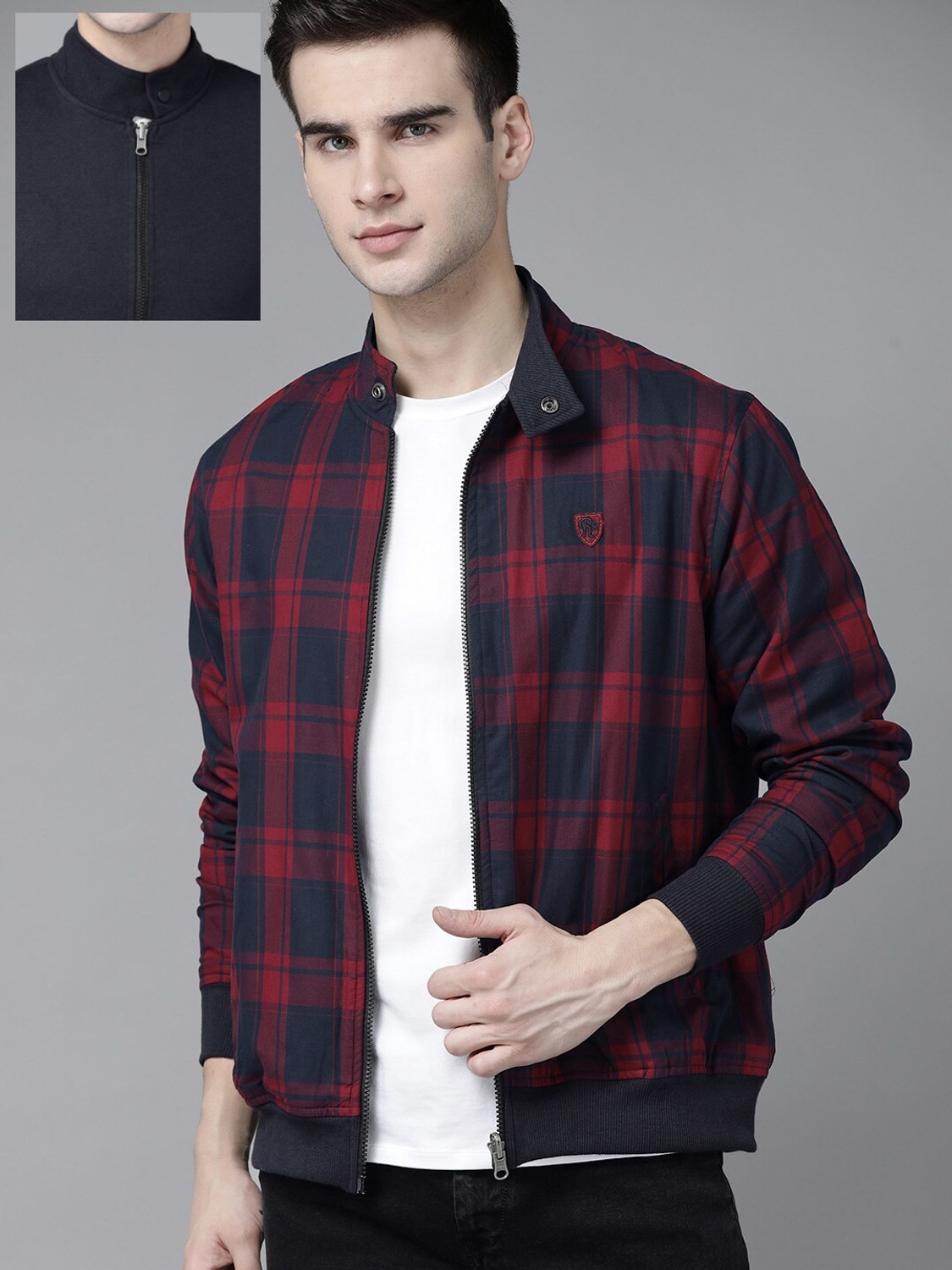 Image of Roadster Full Sleeve Solid Men Jacket