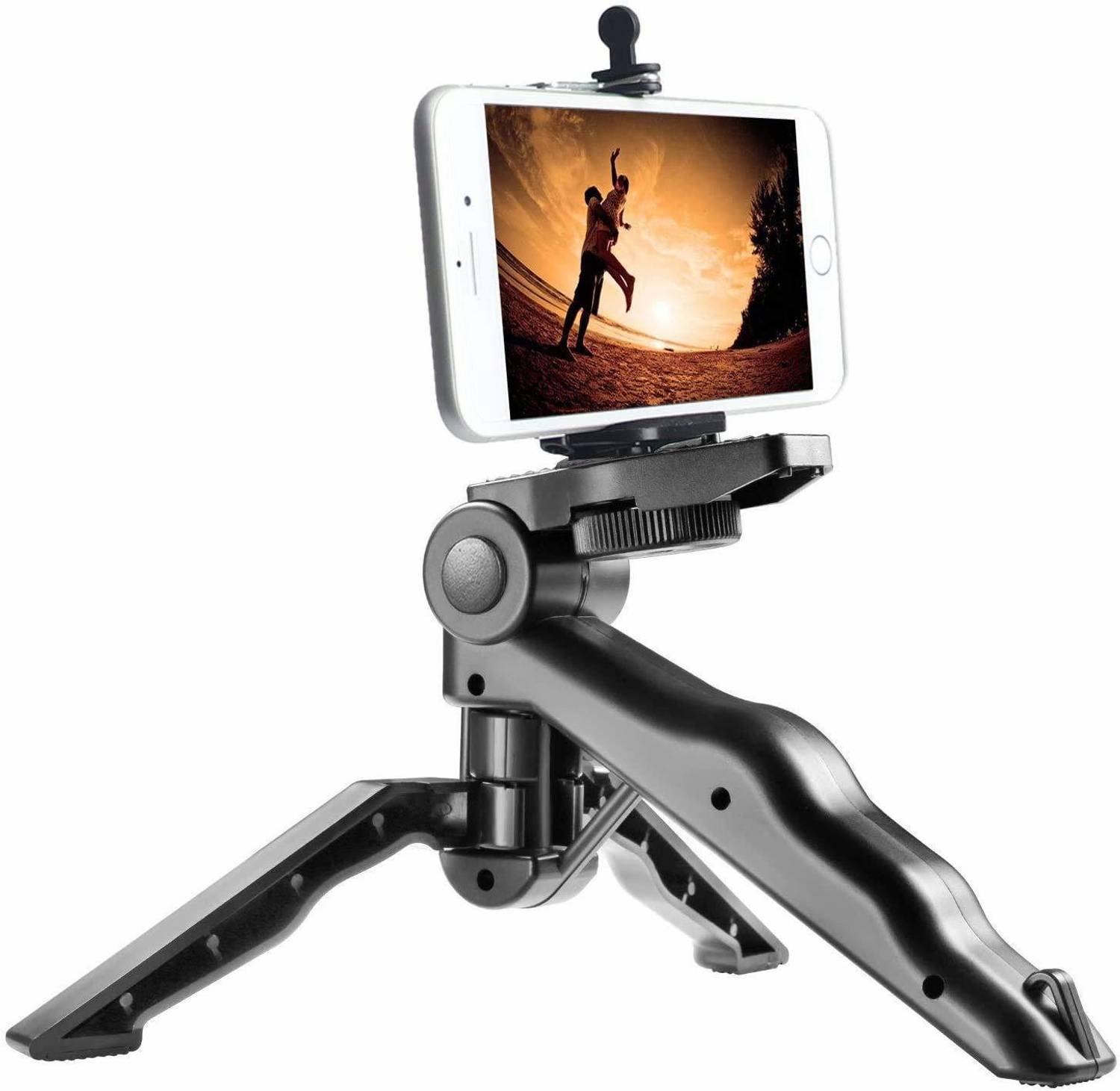 Stookin Mini/Portable Tripod Stand for DSLR & Mirrorless Cameras Anti Slip Feet Tripod Tripod