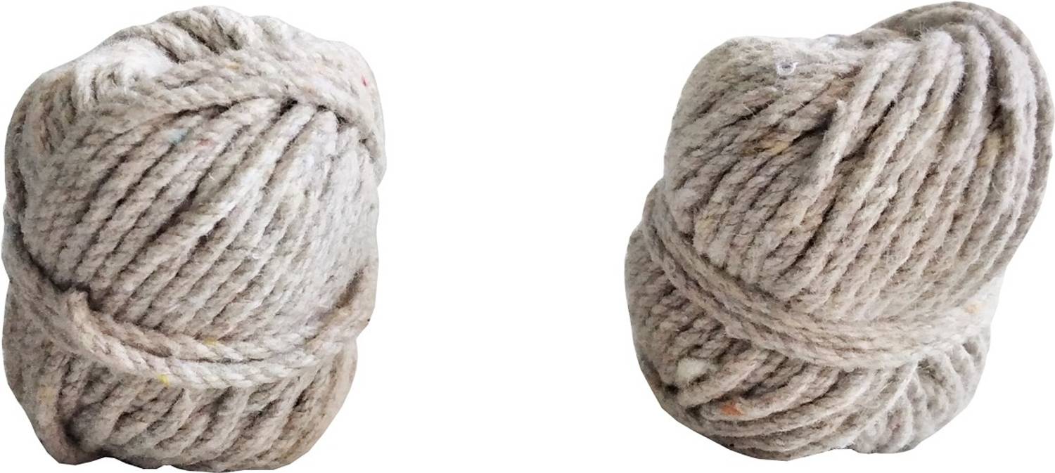 Bloomun Cricket Bat Handle Thread Rope 2 Roll Grey Cricket Bat Handle Thread Rope