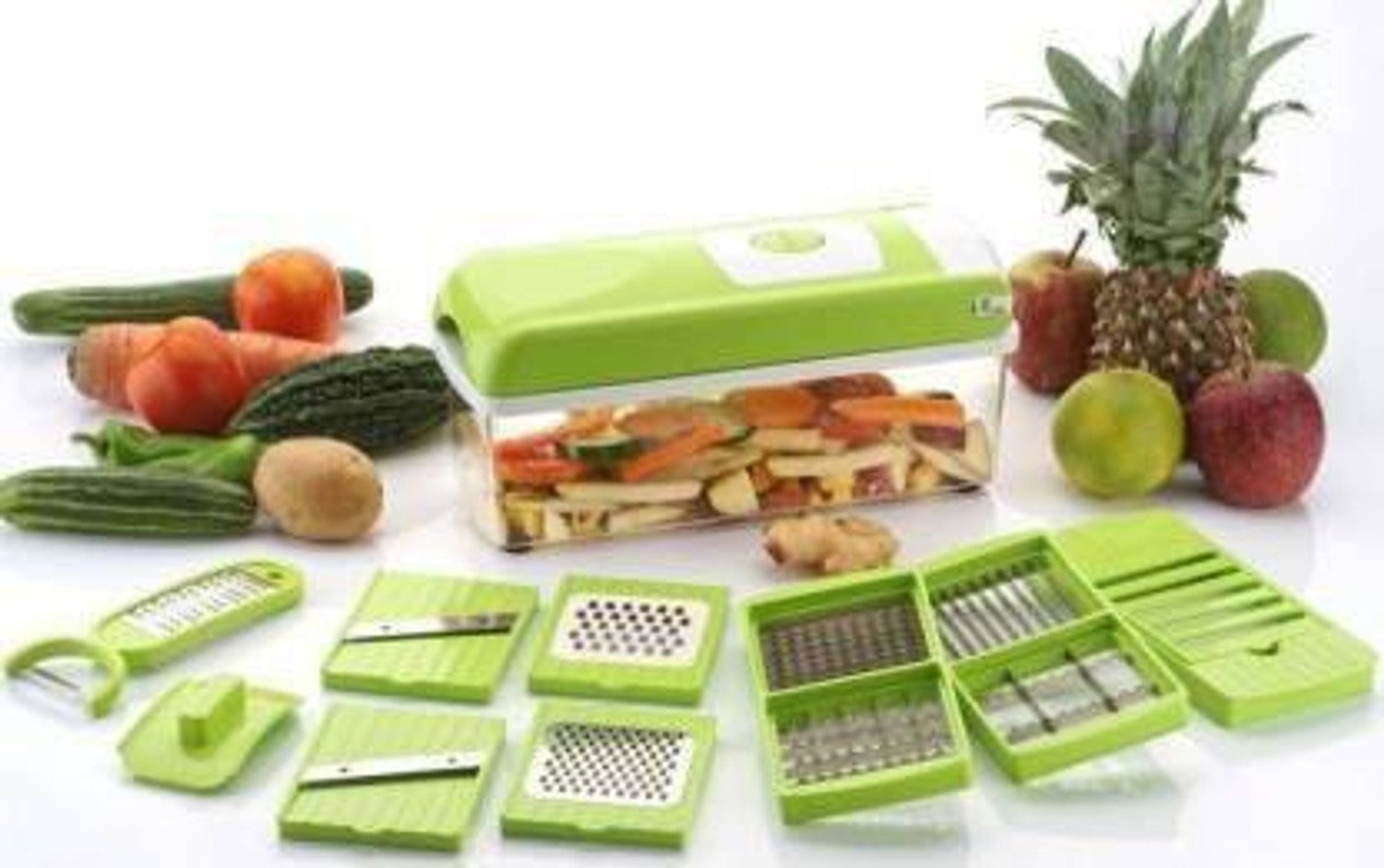Image of UNIKKART 12 in 1 Nicer Dicer Chopper with 12 Blades vegetable slicer, vegetable chopper, vegetable cutter, chipser Vegetable & Fruit Grater & Slicer Chopper Vegetable & Fruit Chopper