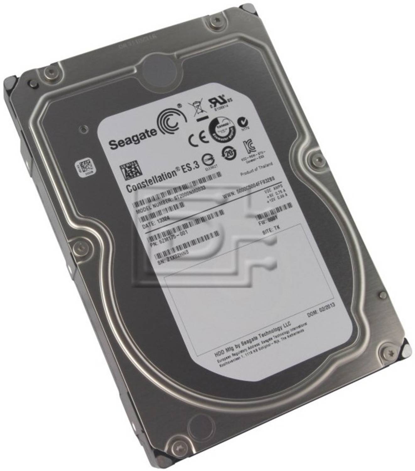 Seagate ES.3 2 TB Desktop Black SATA Internal Hard Disk Drive (HDD