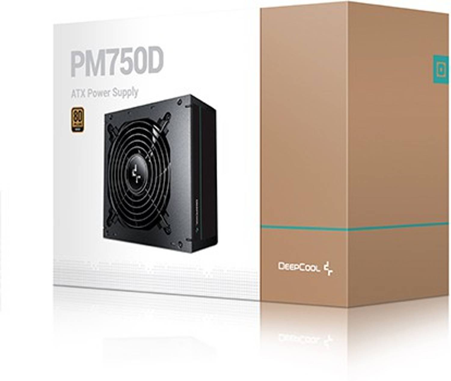 Deepcool PM750D 750 Watts Gaming PSU with 6 SATA Cables - Deepcool
