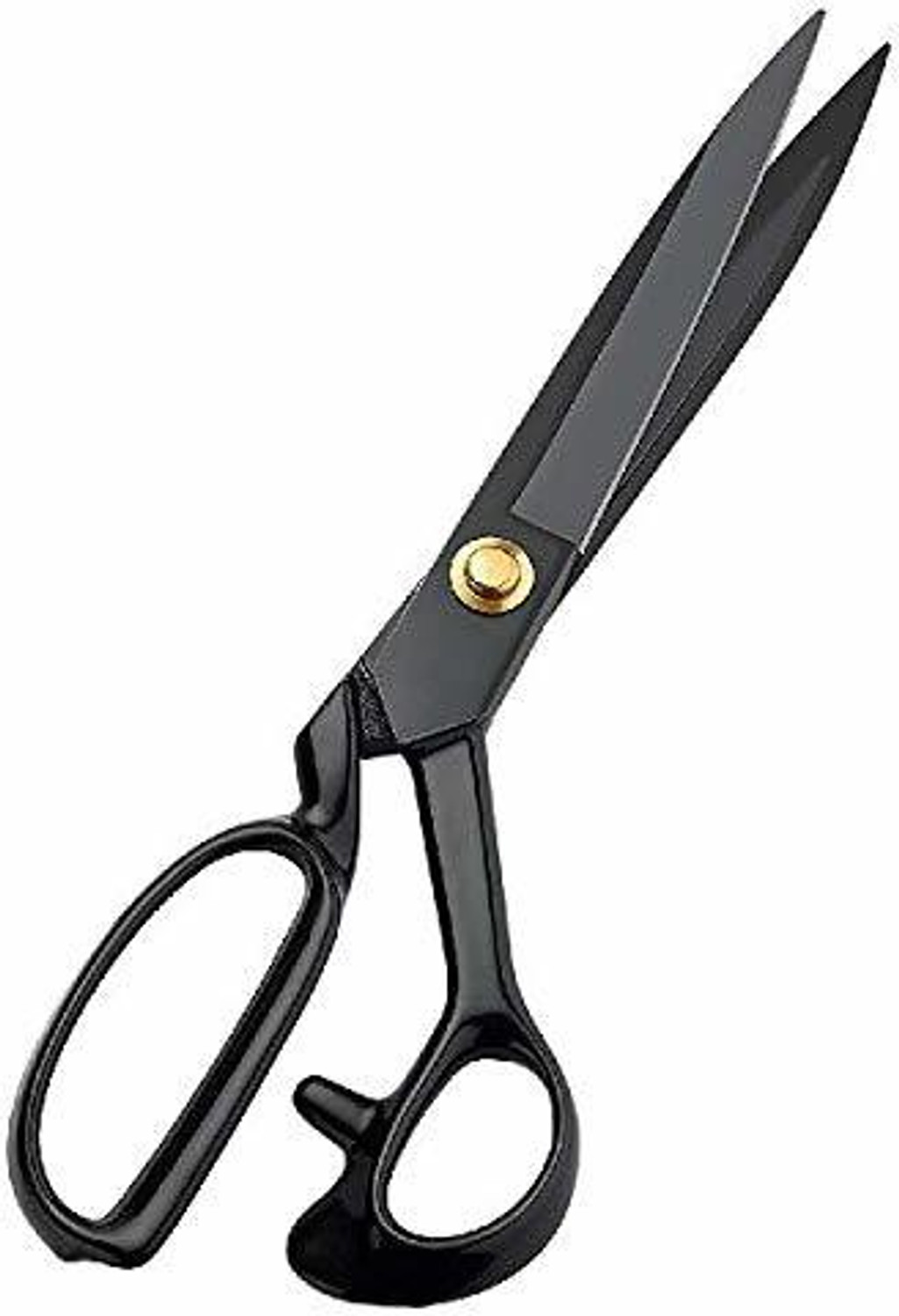 Image of Bekner Flexon Professional Tailoring Scissors with Rubber Handle Grip Used for Tailoring Sewing Clothes Cutting Paper Cutting for Home and Office use Size (10 inch inch Scissor) Scissors