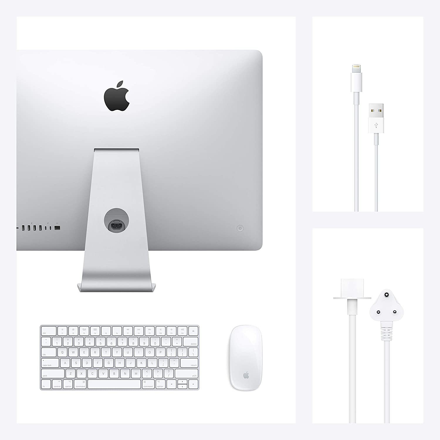 Image of Apple iMac with 5K Retina display Core i7 (8 GB DDR4 /512 GB SSD /Mac OS Big Sur /8 GB GDDR6 /27 Inch Screen /MXWV2HN /A)