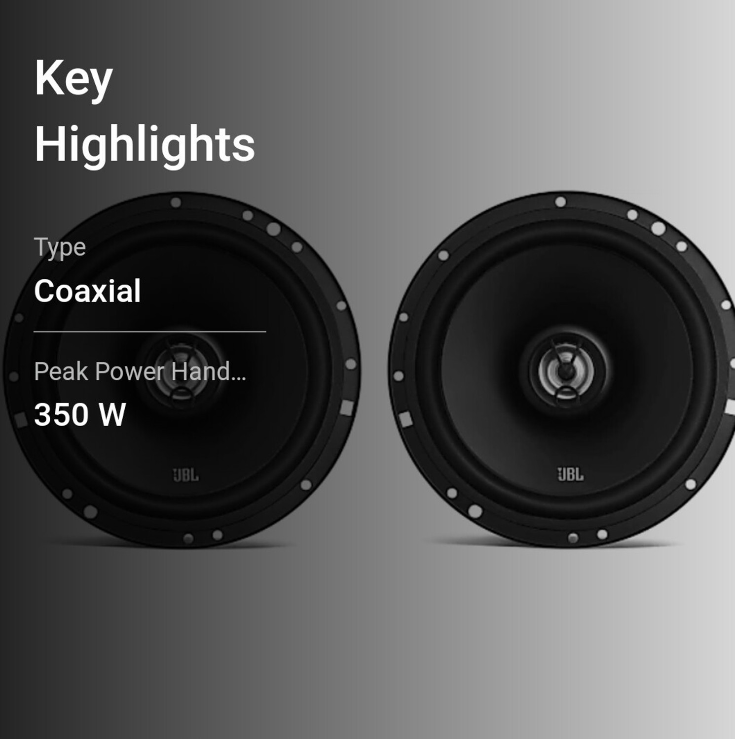 Image of JBL JBL Stage1621F Coaxial Car Speaker