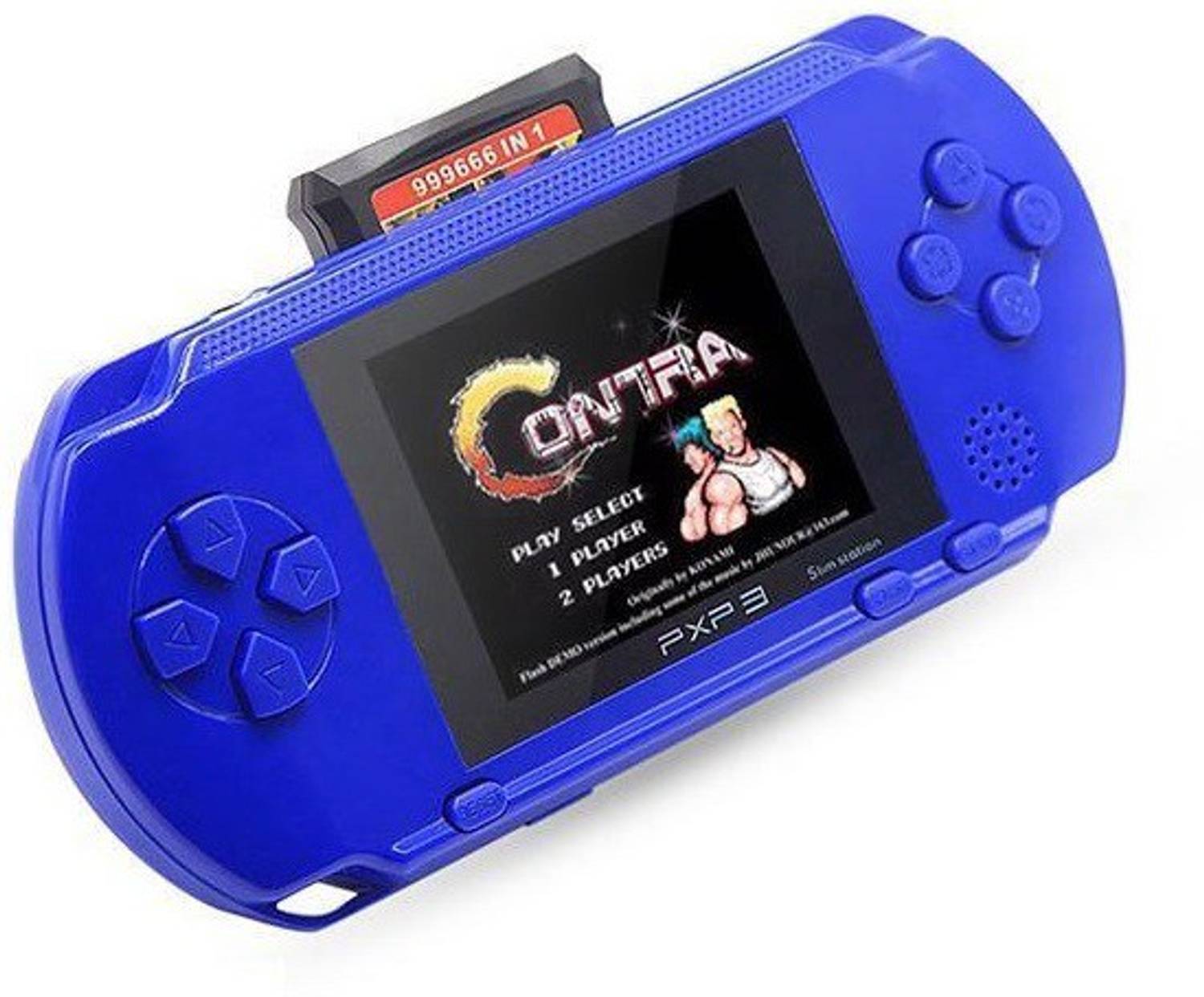 AOKO Latest PVP Gaming Console with Super Mario, Contra and Many More (Blue) Limited Edition