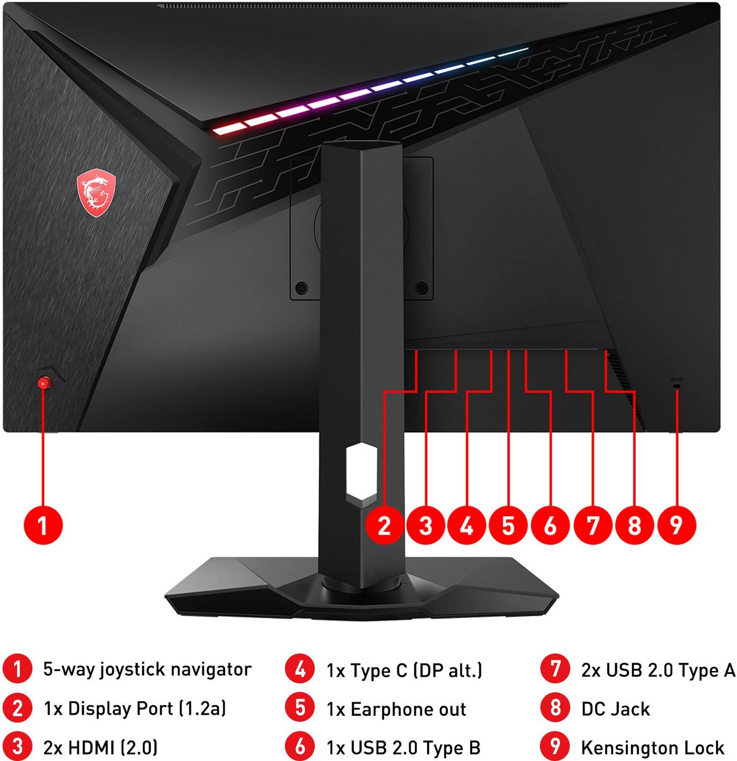 MSI Optix 68.58 cm (27 inch) WQHD IPS Panel MSI Optix MAG274QRF-QD