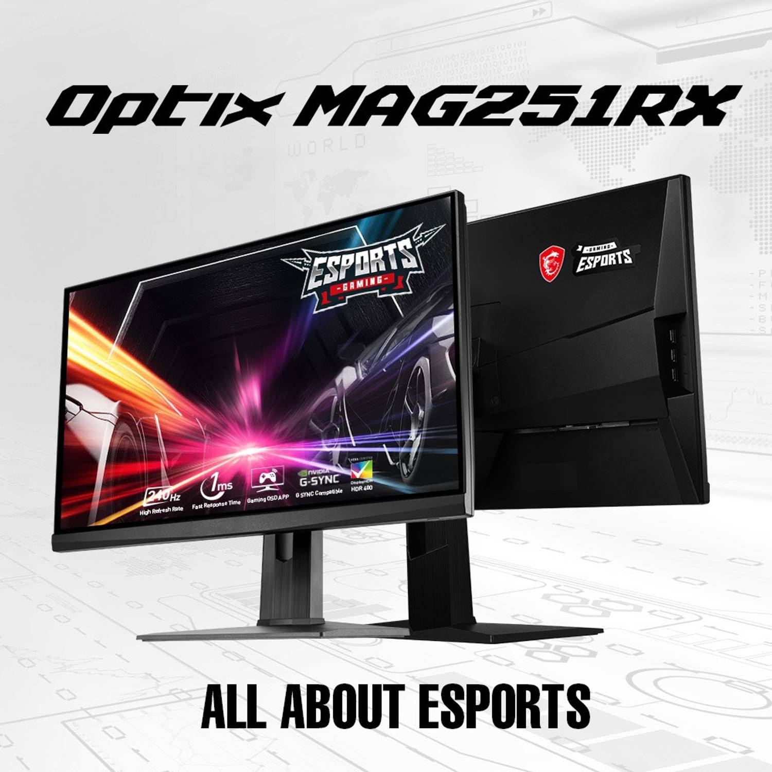 MSI Optix 62.23 cm (25 inch) Full HD IPS Panel Ultra Thin Bezel