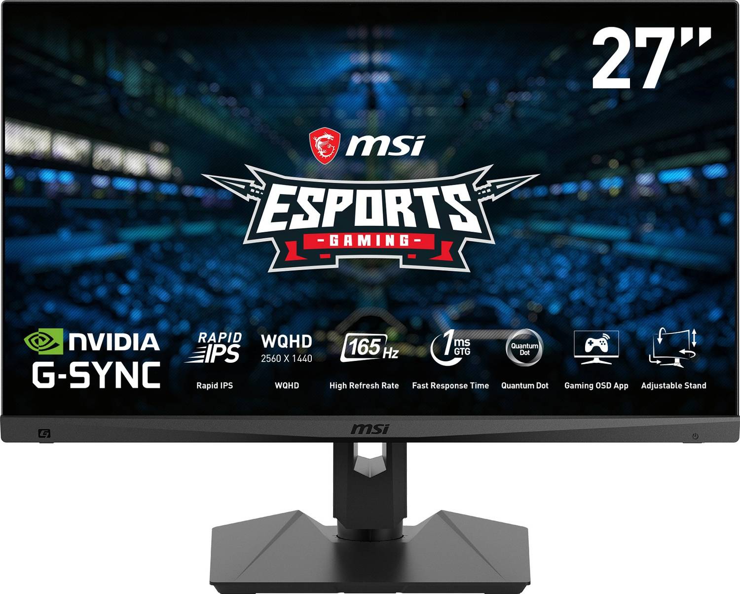 MSI Optix 68.58 cm (27 inch) WQHD IPS Panel MSI Optix MAG274QRF-Q
