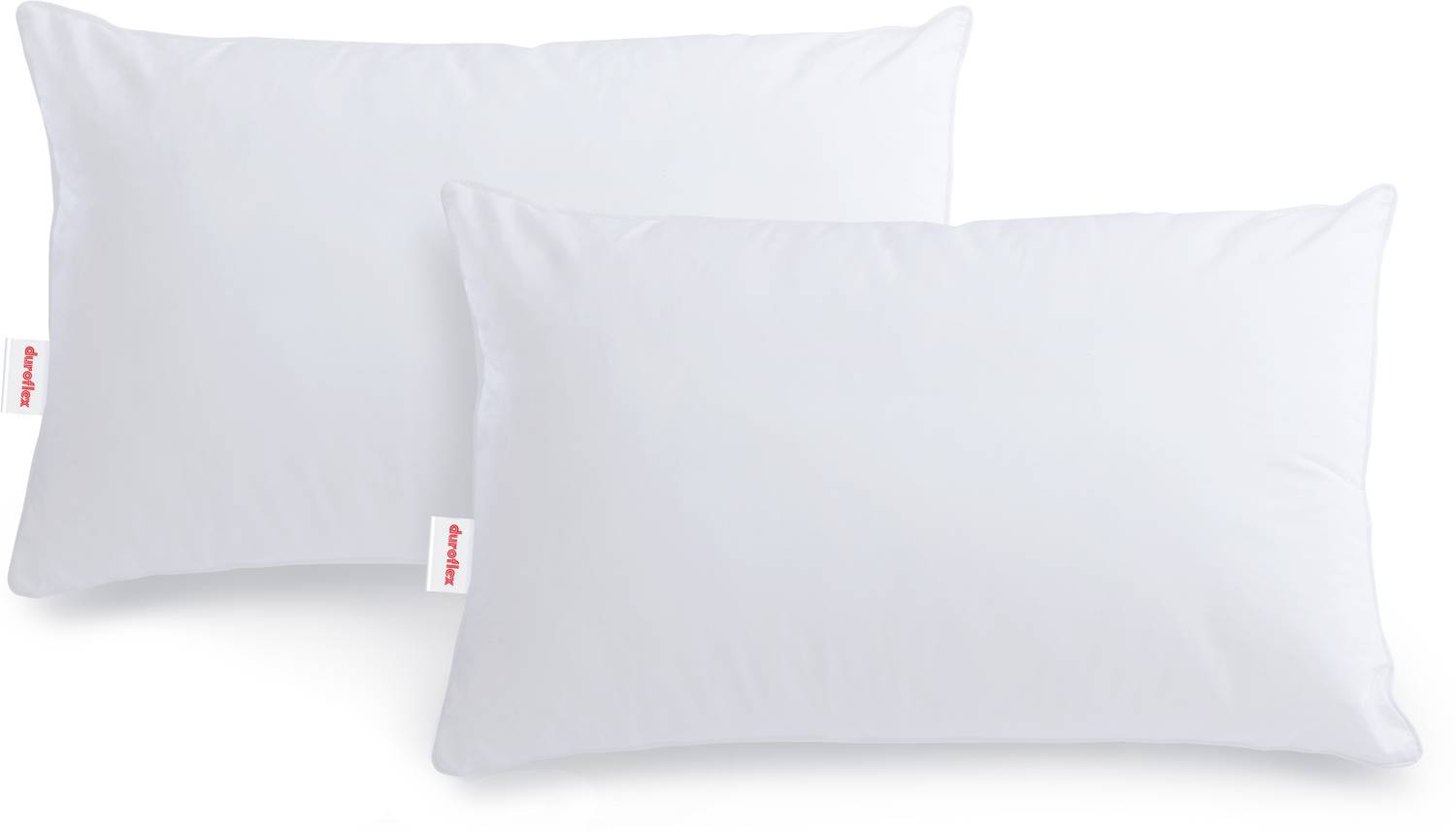 Duroflex Microfibre Sleeping Pillow Pack of 2 Solid SNUGGLEDUAL