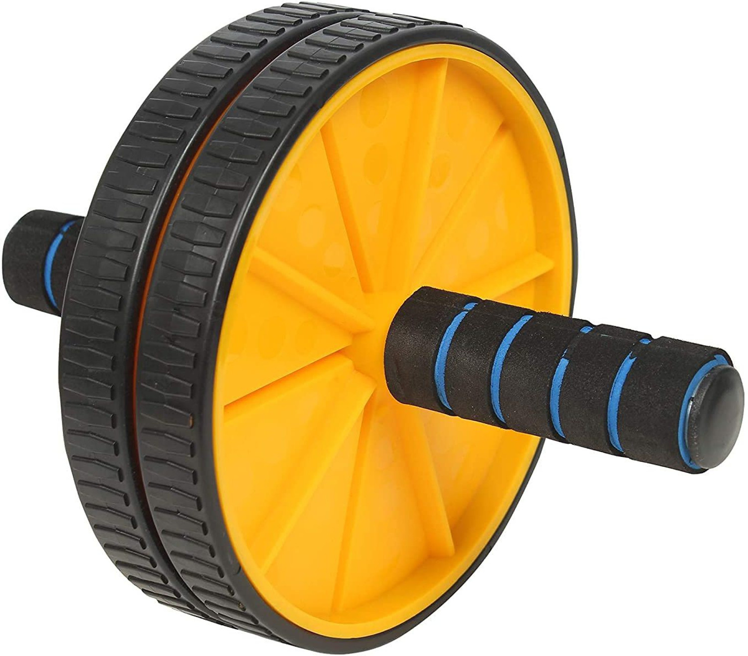 Image of YOGA FIT Wheel Ab Roller for Exercise FitnessGym Ab Workout Equipment for Workout For Body Ab Exerciser