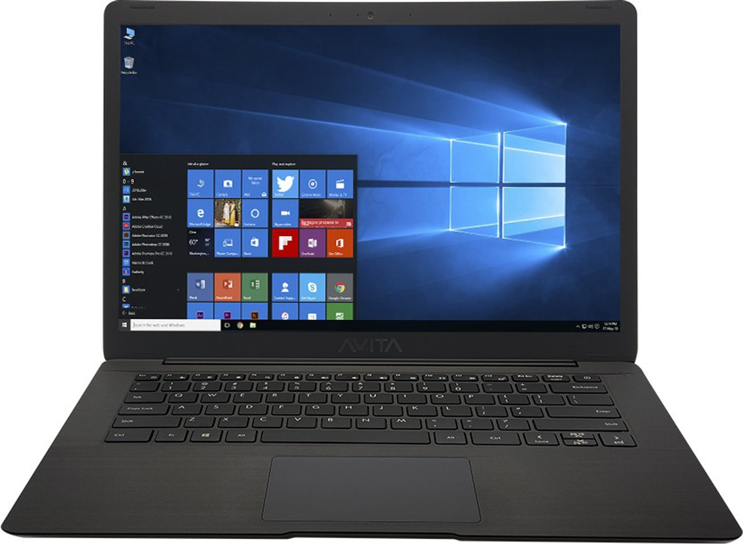 Image of Avita PURA AMD APU Dual Core A6 9220e - (8 GB /256 GB SSD /Windows 10 Home) NS14A6ING541-IBB Thin and Light Laptop