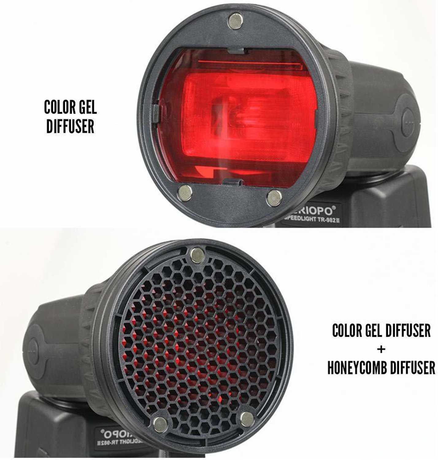 Image of Hiffin Magnet Flash kit Flash Diffuser