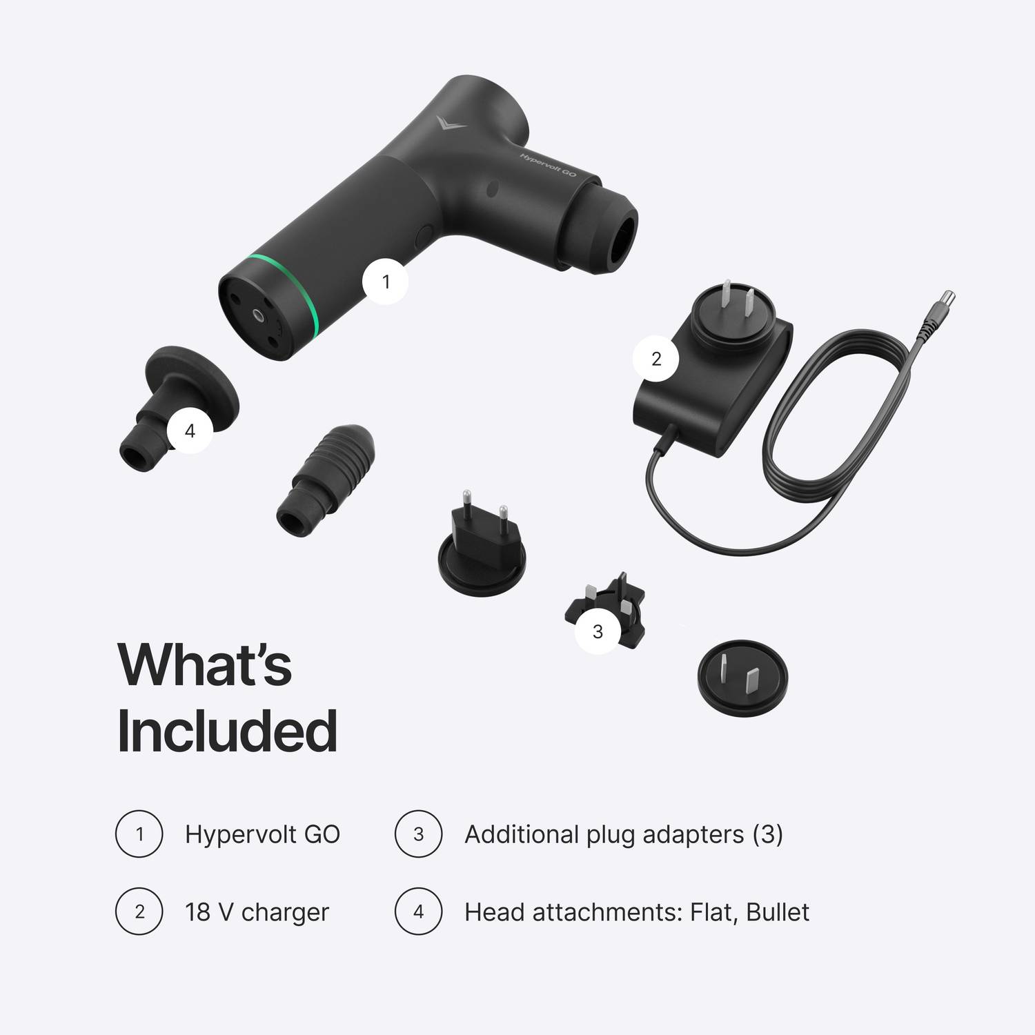 Hyperice 55000-001-00 Hypervolt Go Massager - Hyperice : Flipkart.com