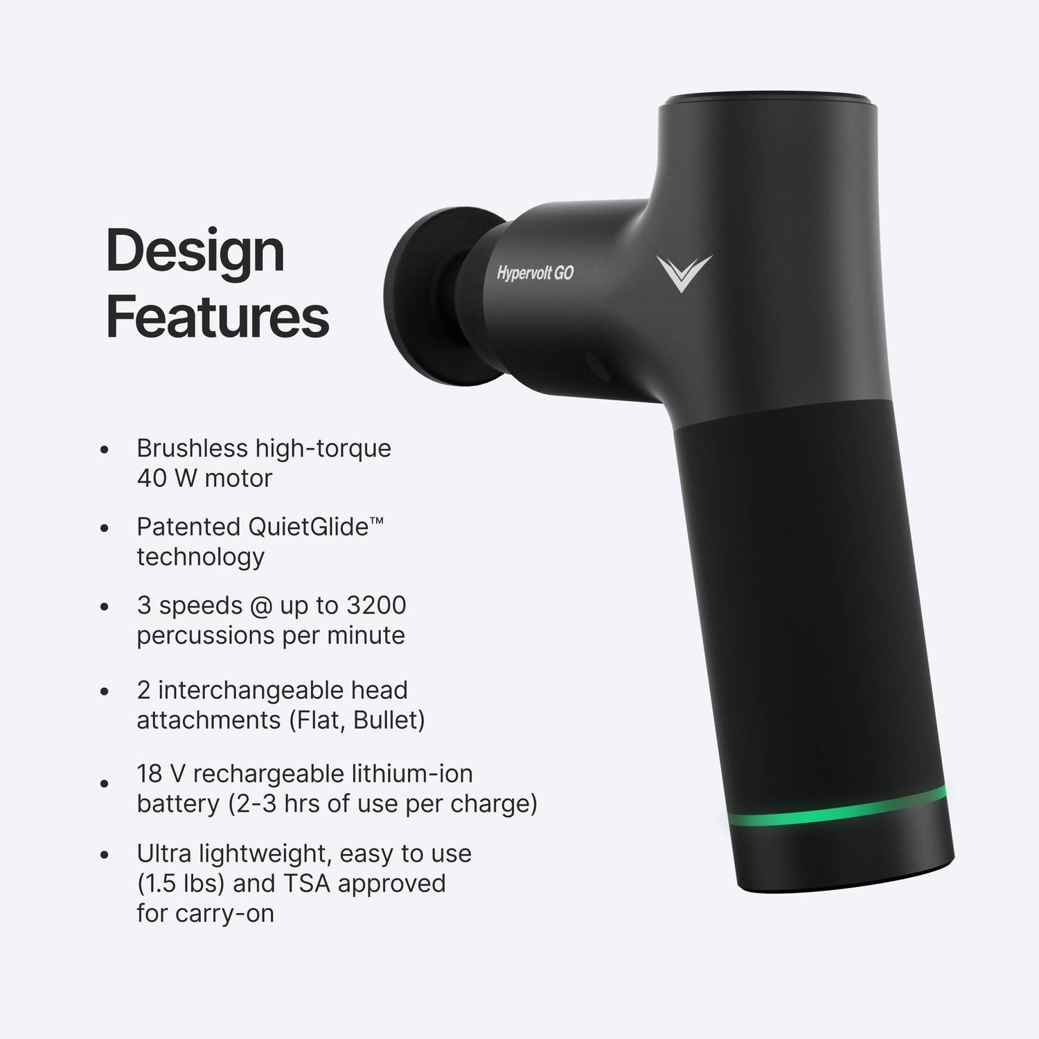 ボディ・フェイスケア Hypervolt GO 1 Hyperice 55000-001-00 Hypervolt Go Massager - Hyperice : Flipkart.com