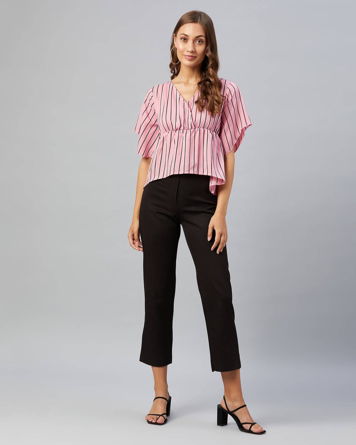 Chimpaaanzee Casual Solid Women Pink Top