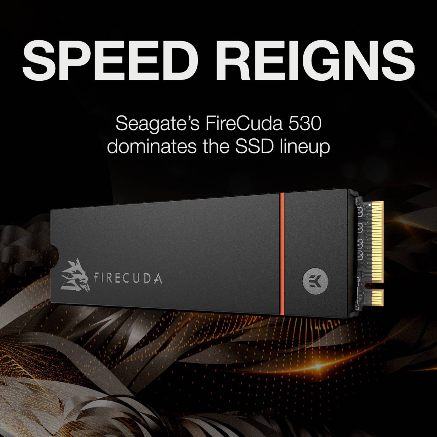 Seagate Firecuda 530 - M.2 PCIe Gen4, Heatsink 1 TB Laptop Black M