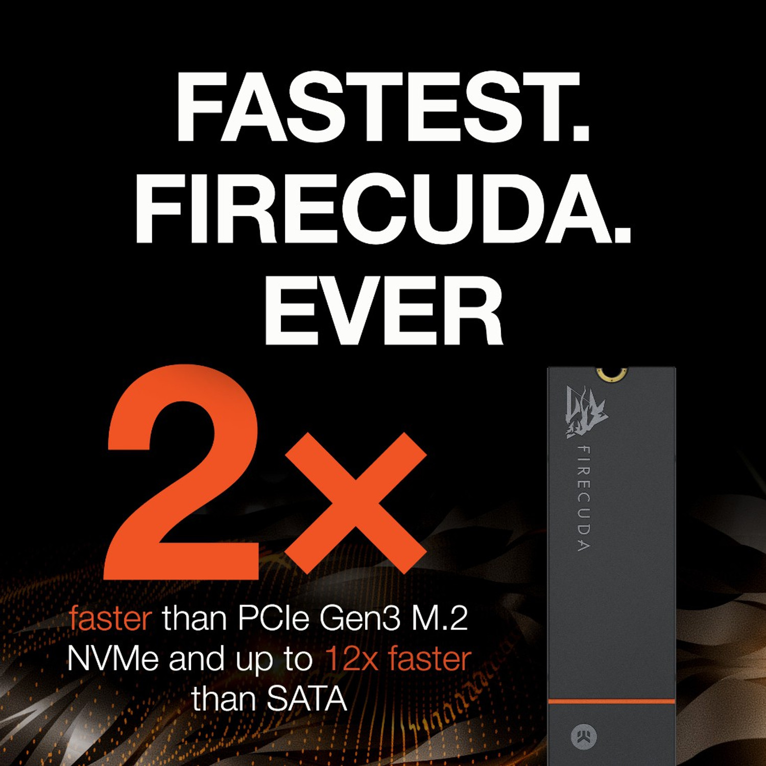 Image of Seagate Firecuda 530 - M.2 PCIe Gen4, Heatsink 1 TB Laptop Black M.2 Internal Solid State Drive (SSD) (ZP1000GM3A023)