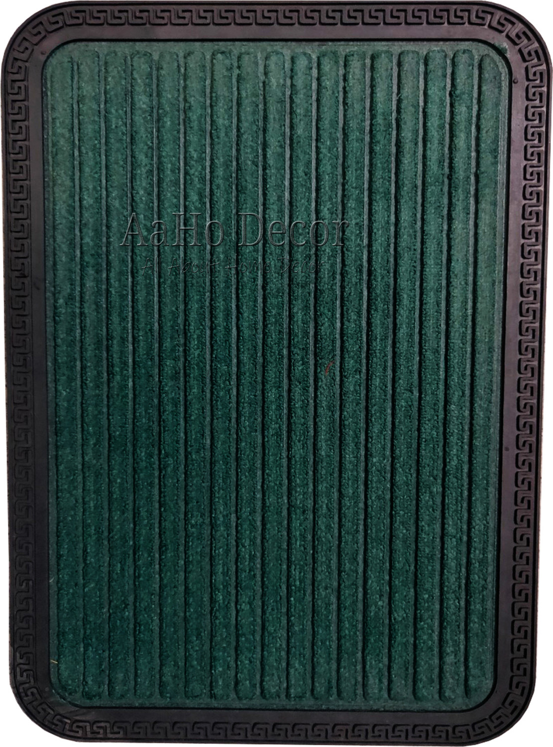 Image of aaho decor Fleece, Microfiber, Rubber Bathroom Mat