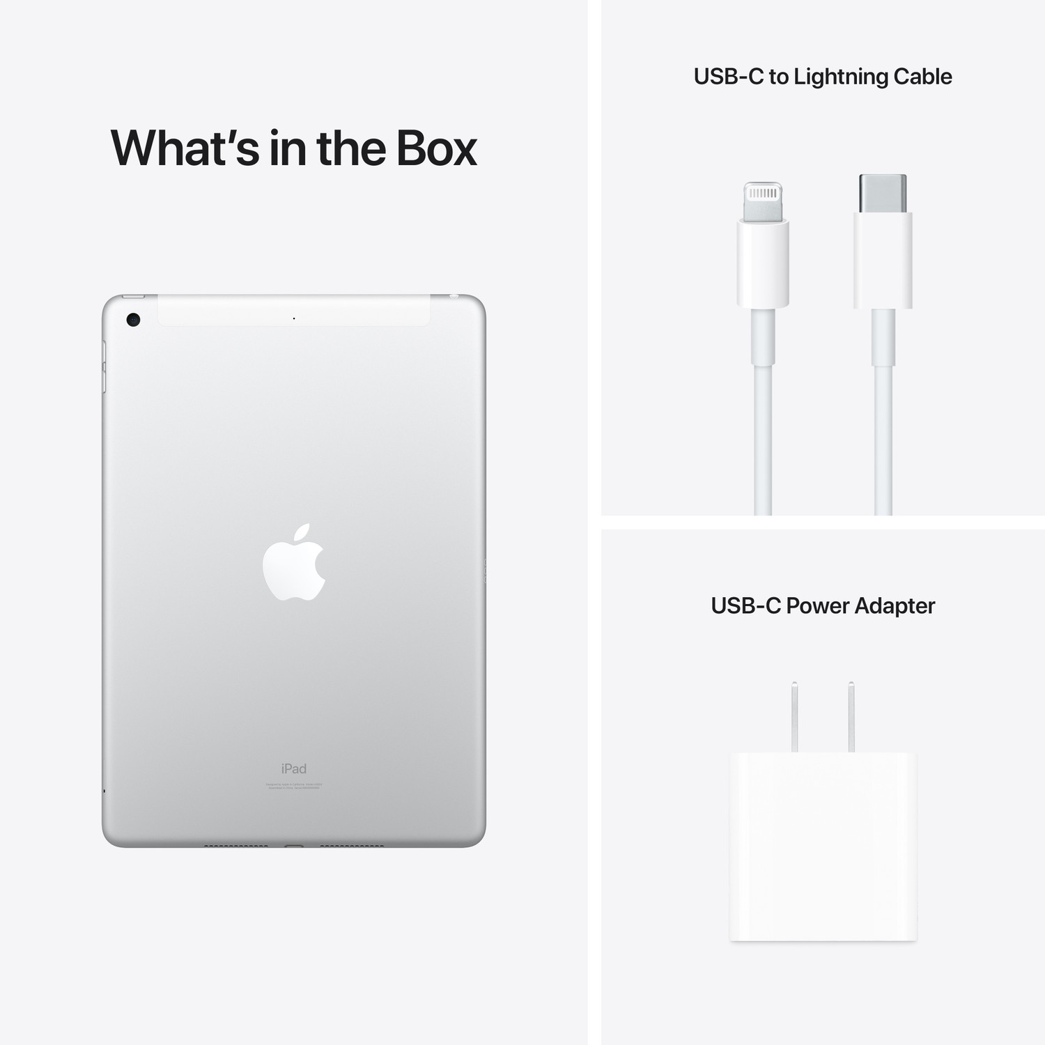 Image of Apple iPad (9th Gen) 256 GB ROM 10.2 inch with 4G A13 Bionic Chip (Silver)