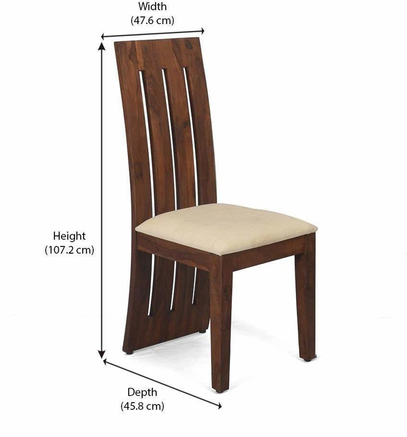 Image of DOKRI Solid Wood 6 Seater Dining Set