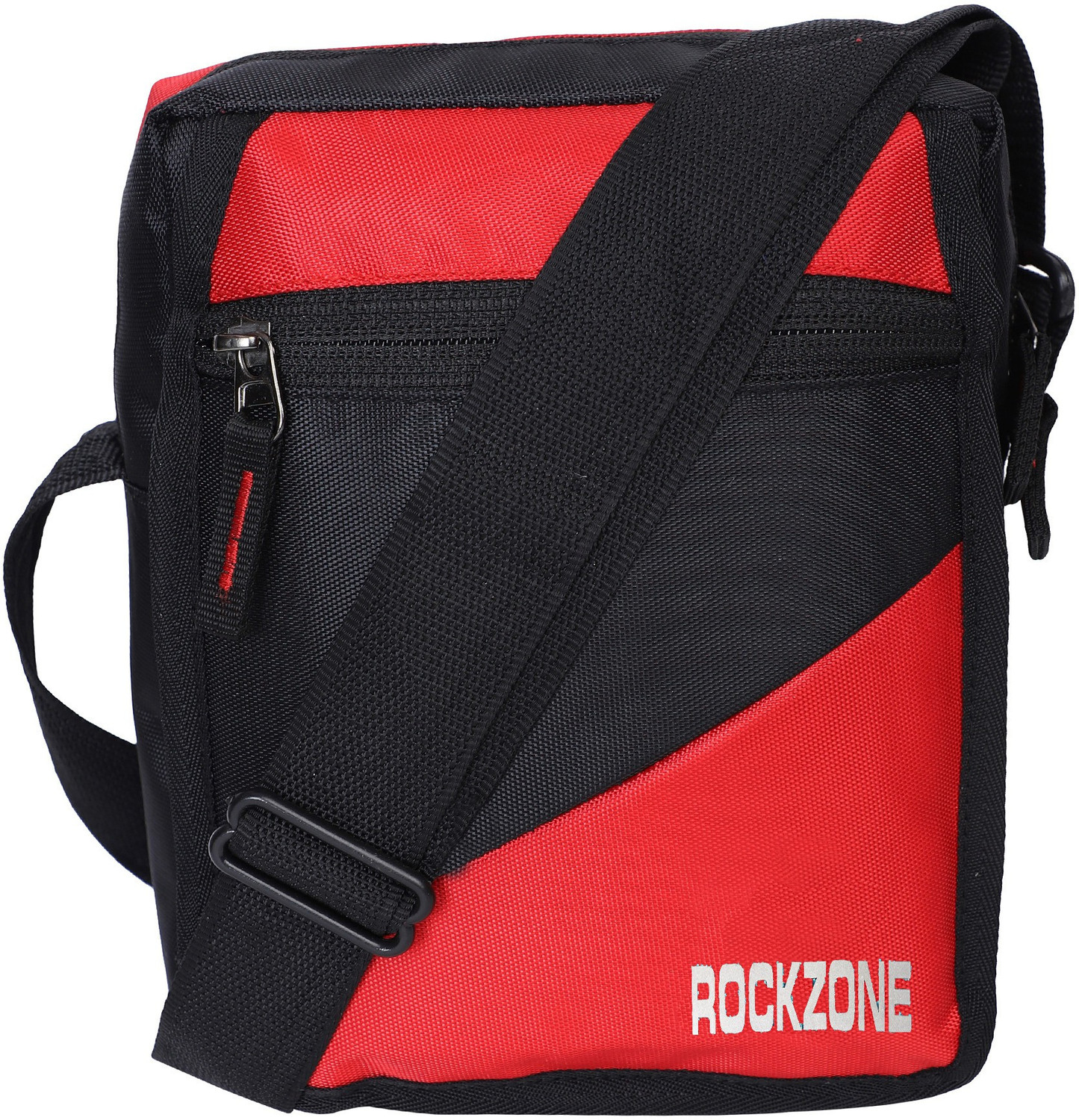 Image of ROCKZONE Black, Red Sling Bag ,Crossbody Bag