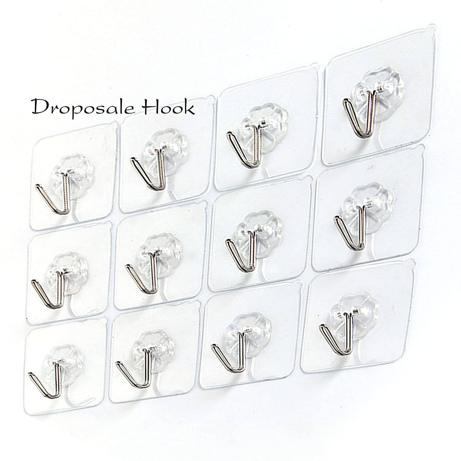 BBD Kitchen Shop Hook Wall Door Sticky Hanger Holder for Kitchen Bathroom Hook Hook 1