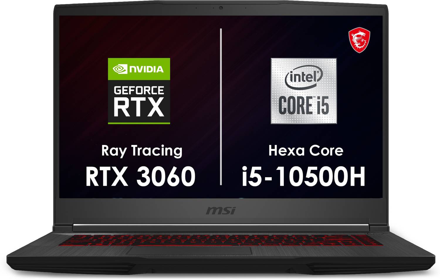MSI GF65 Thin Intel Hexa Core i5 10th Gen 10500H - (16 GB/512 GB