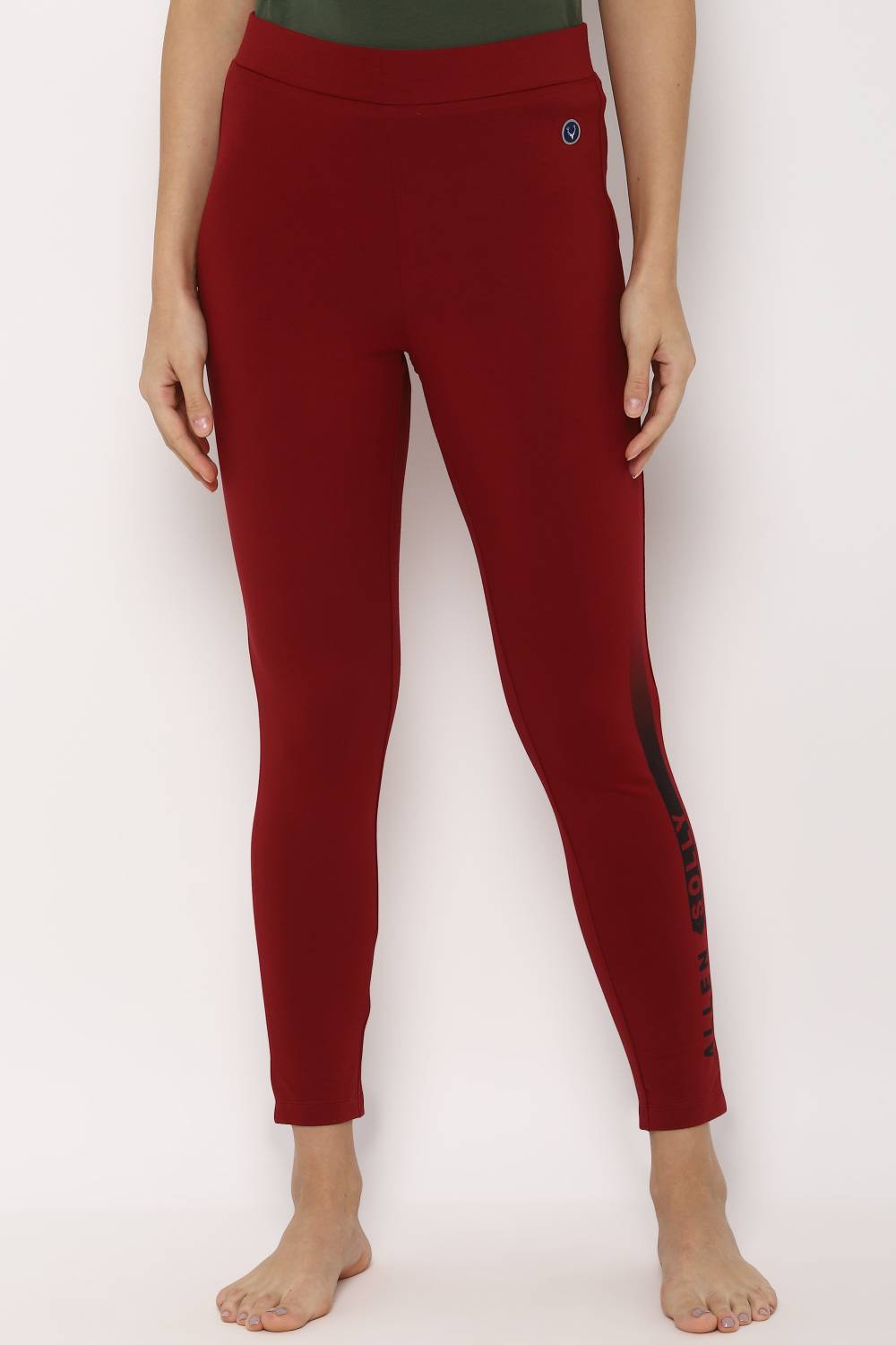 Allen Solly Red Jegging