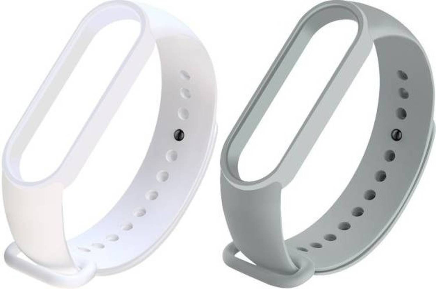 Asotai Band Strap Compatible for MI Band 5, MI Band 6 Soft Silicone Fitness Sports Activity Bracelet Strap Watch Band 5, 6 Wrist Strap Wearable Smart Band Accessories Smart Band Strap