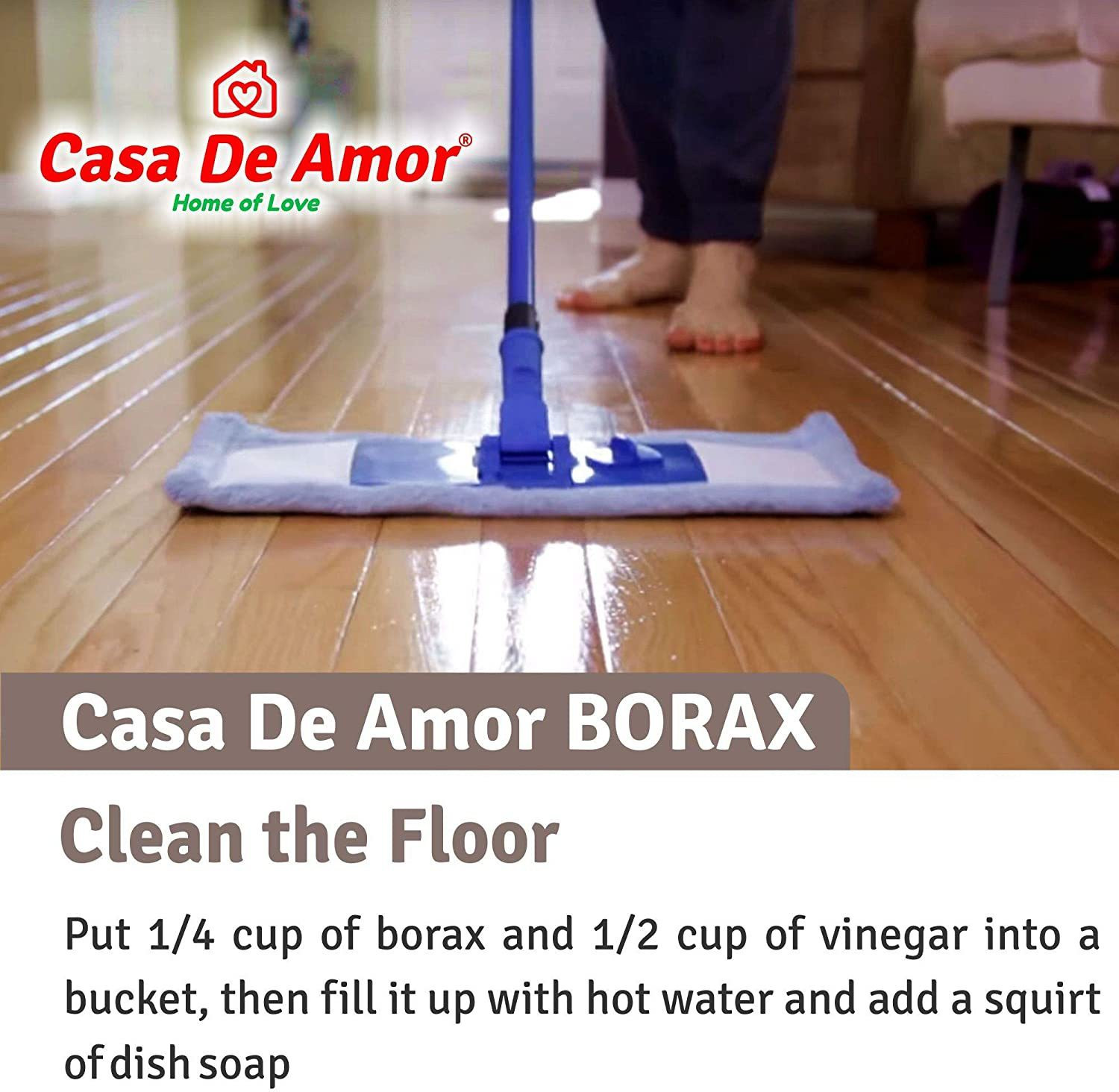 Image of Casa De Amor Borax Powder 2 kg Stain Remover