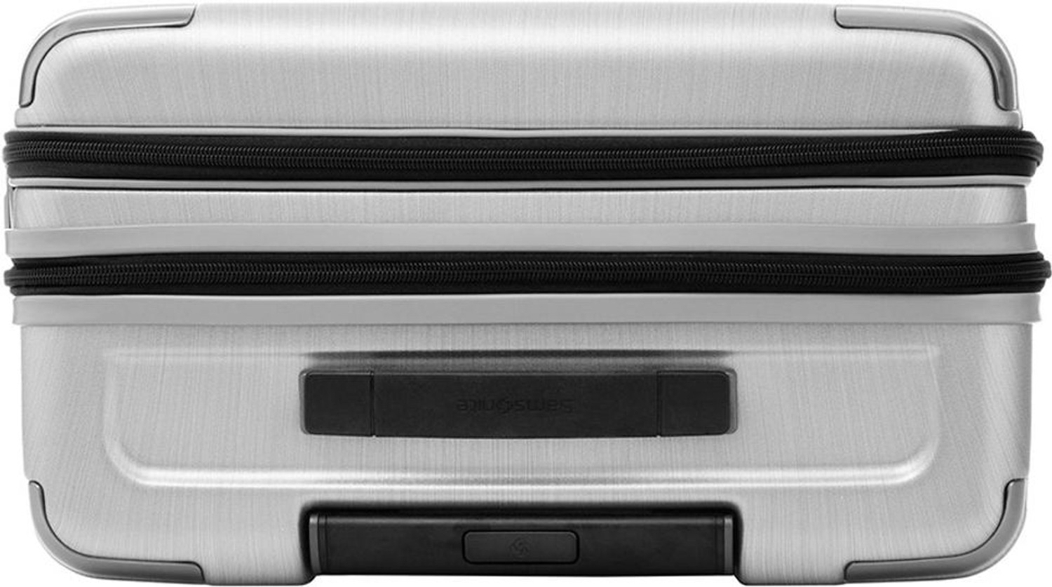 Image of SAMSONITE SAM EVOA SP ROL TOTE-BRSD SLVR Cabin Suitcase 4 Wheels - 17 inch