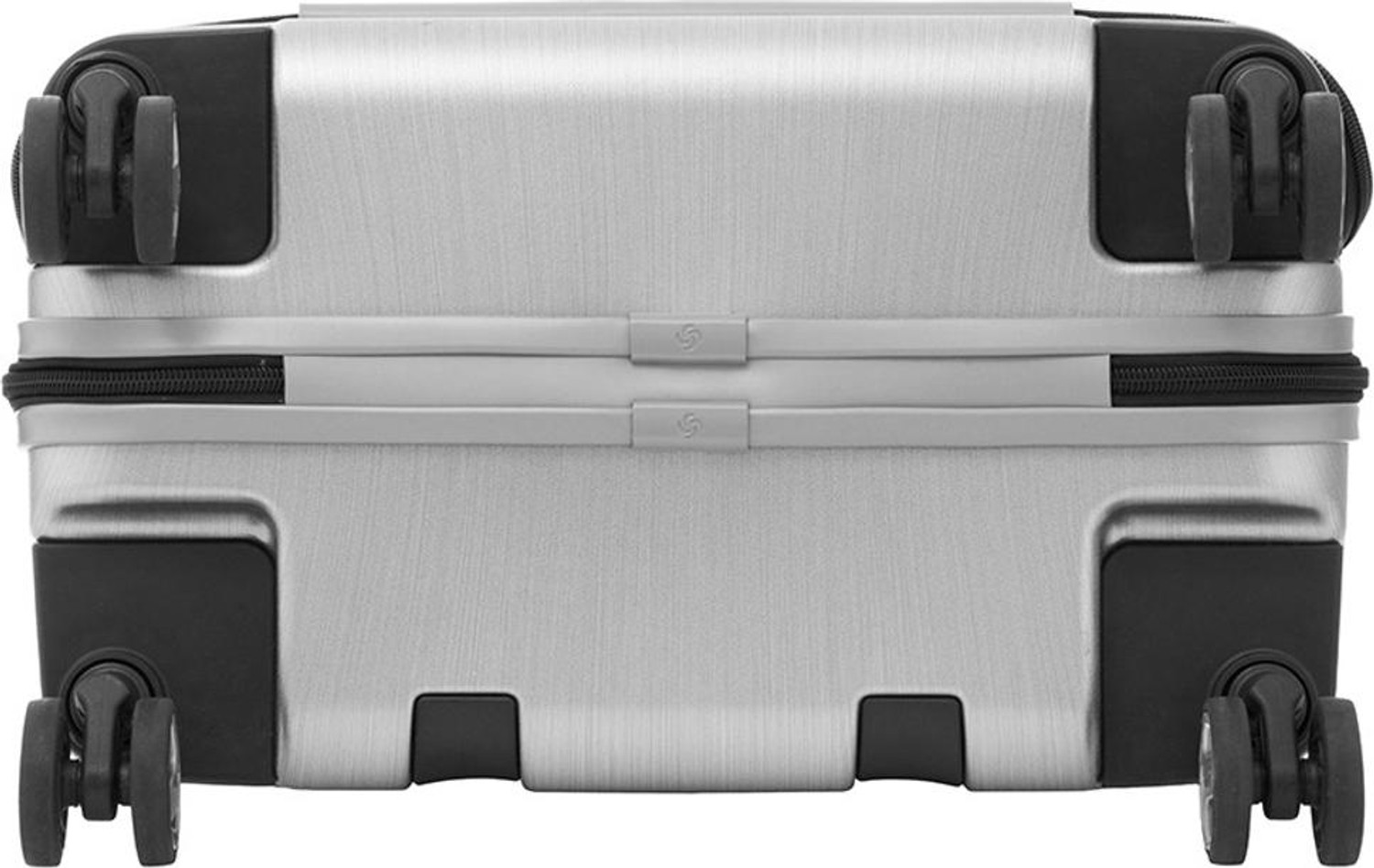 Image of SAMSONITE SAM EVOA SP ROL TOTE-BRSD SLVR Cabin Suitcase 4 Wheels - 17 inch