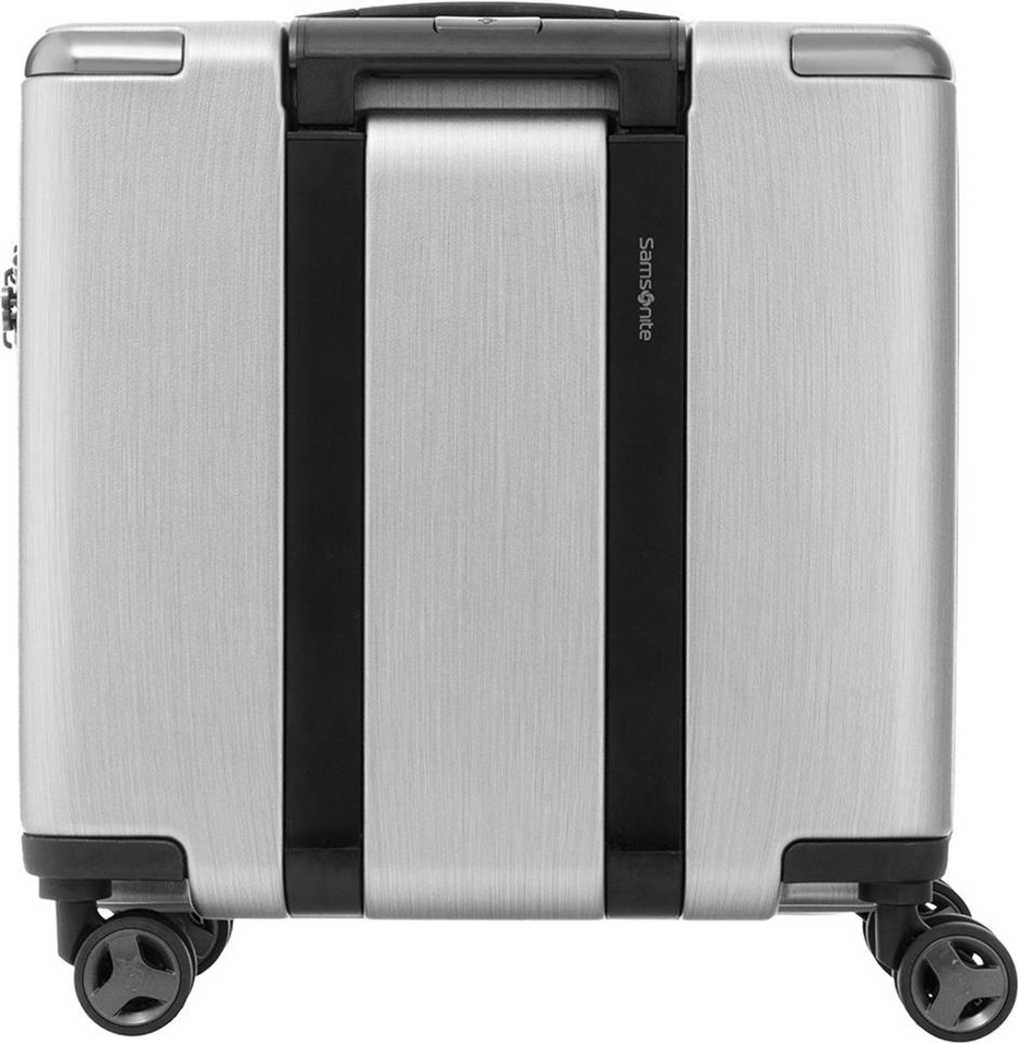 Image of SAMSONITE SAM EVOA SP ROL TOTE-BRSD SLVR Cabin Suitcase 4 Wheels - 17 inch