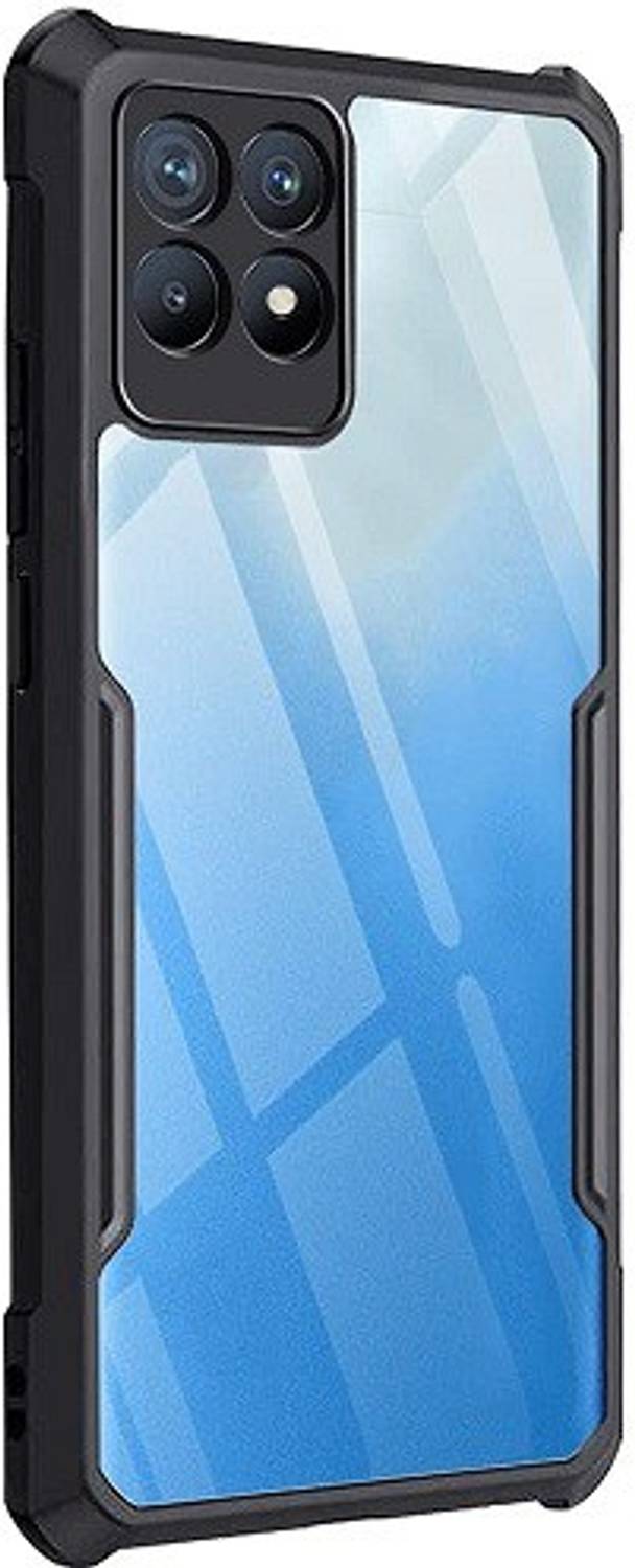 Bodoma Back Cover for Realme 8i Black