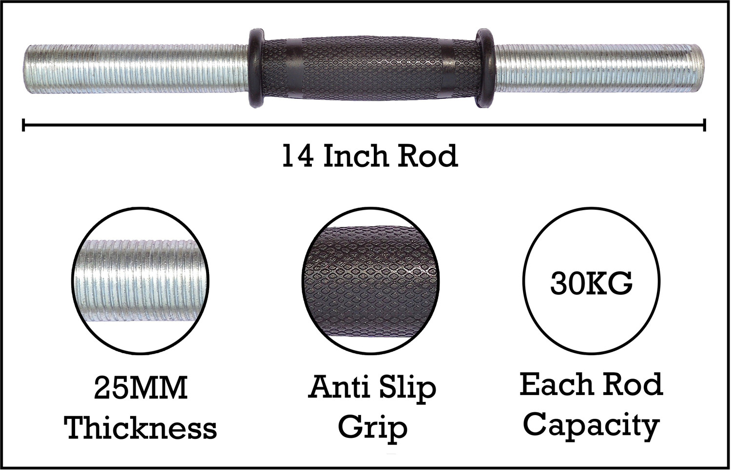 Image of STARX 30 KG COMBO Dumbbells Adjustable Dumbbell