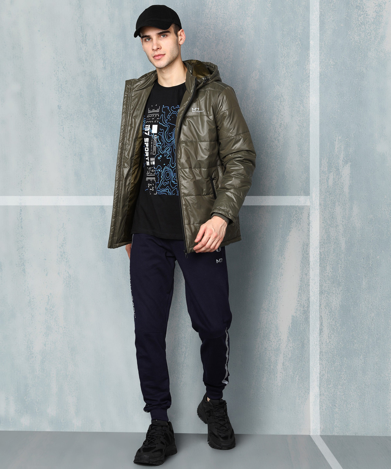 Image of M7 By Metronaut Full Sleeve Solid Men Jacket